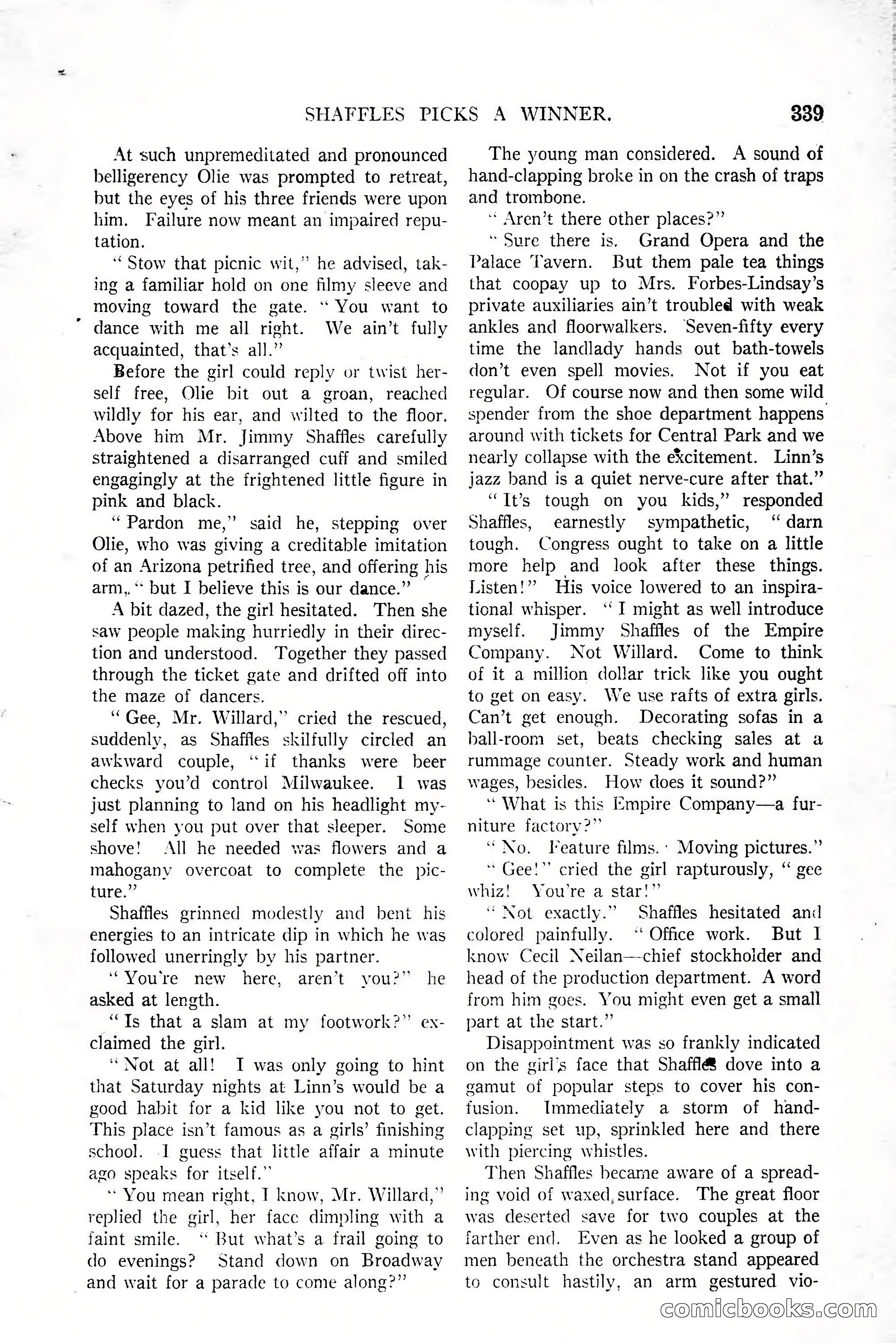 All-Story Weekly, January 25, 1919 — page 173 of 186