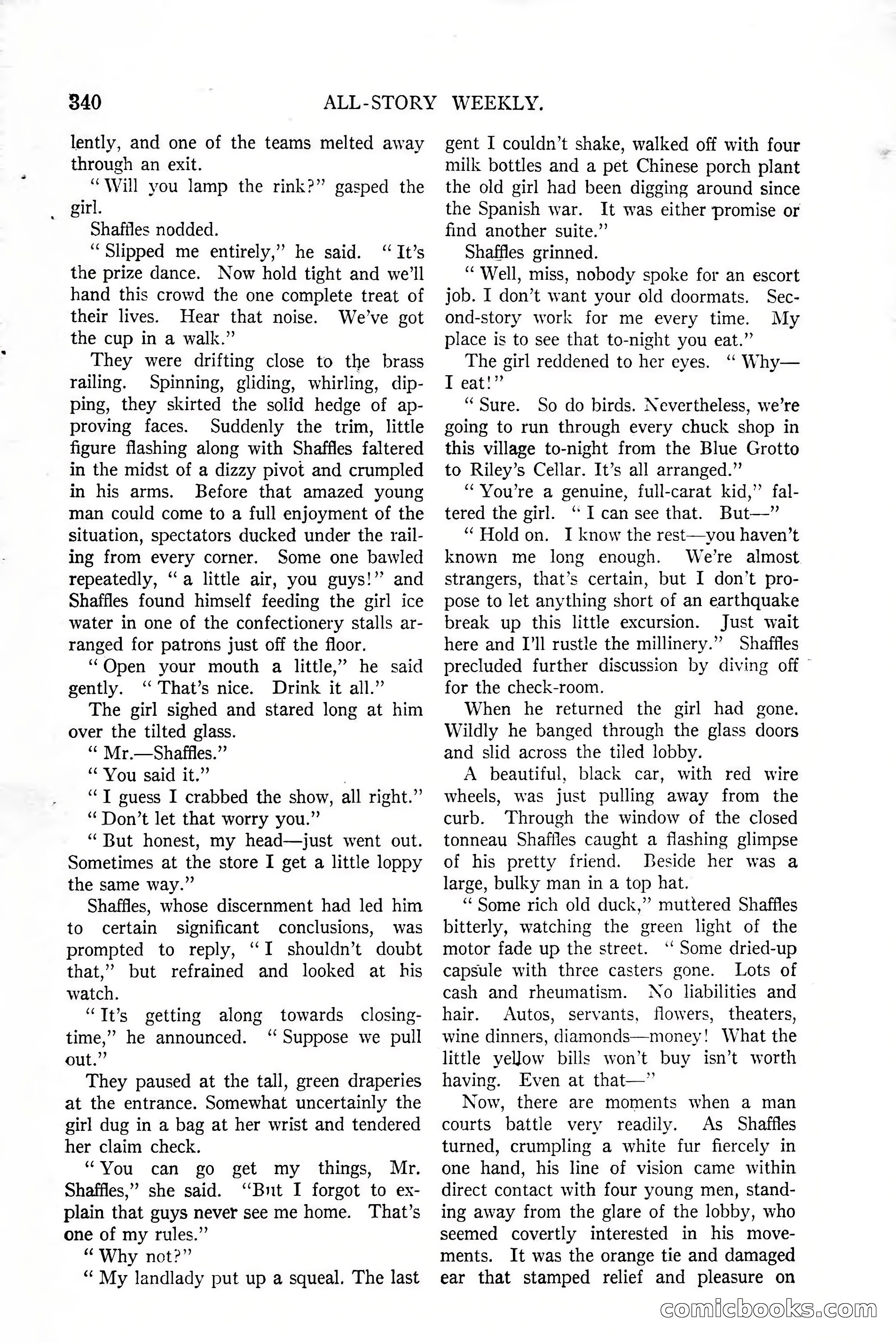 All-Story Weekly, January 25, 1919 — page 174 of 186