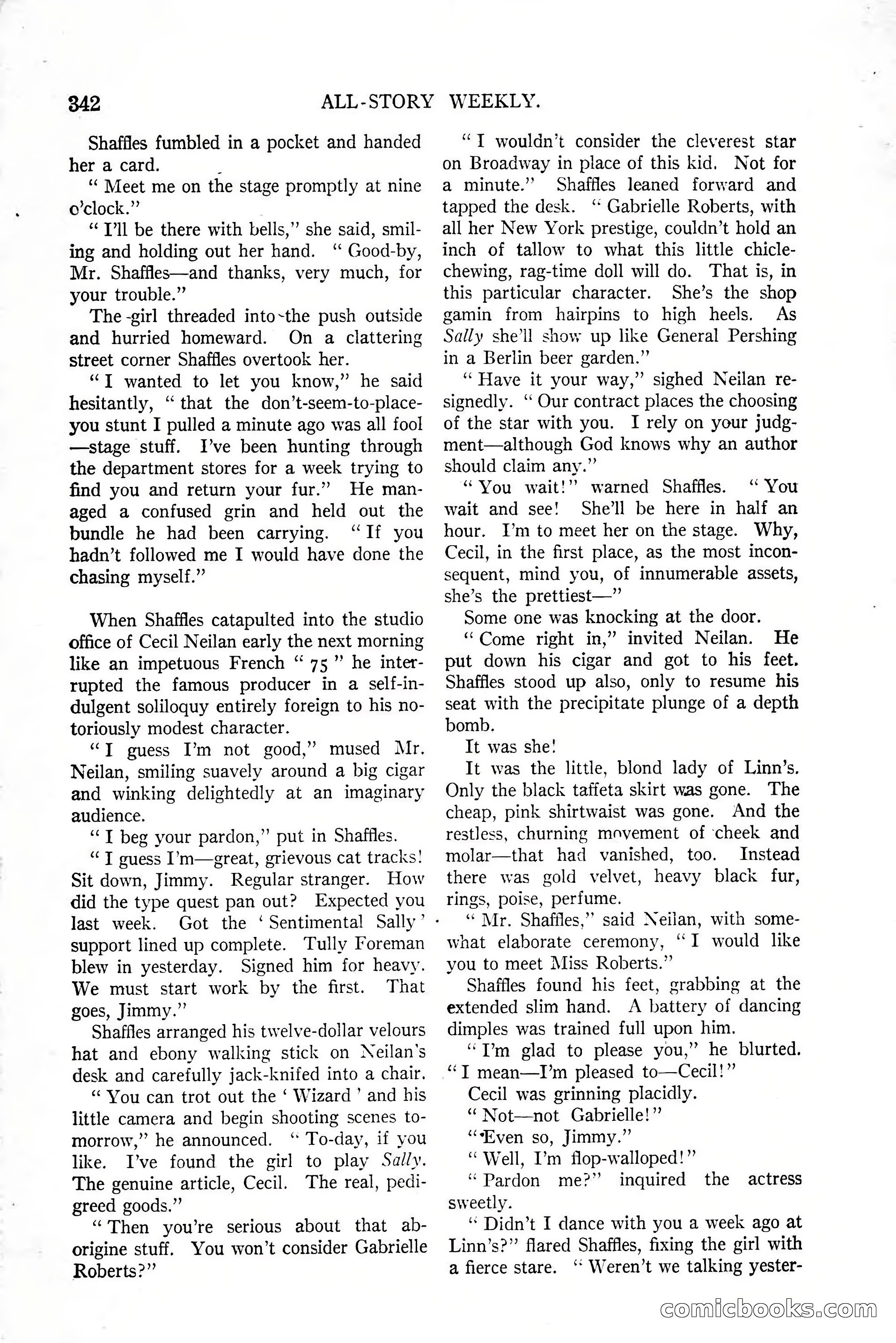 All-Story Weekly, January 25, 1919 — page 176 of 186