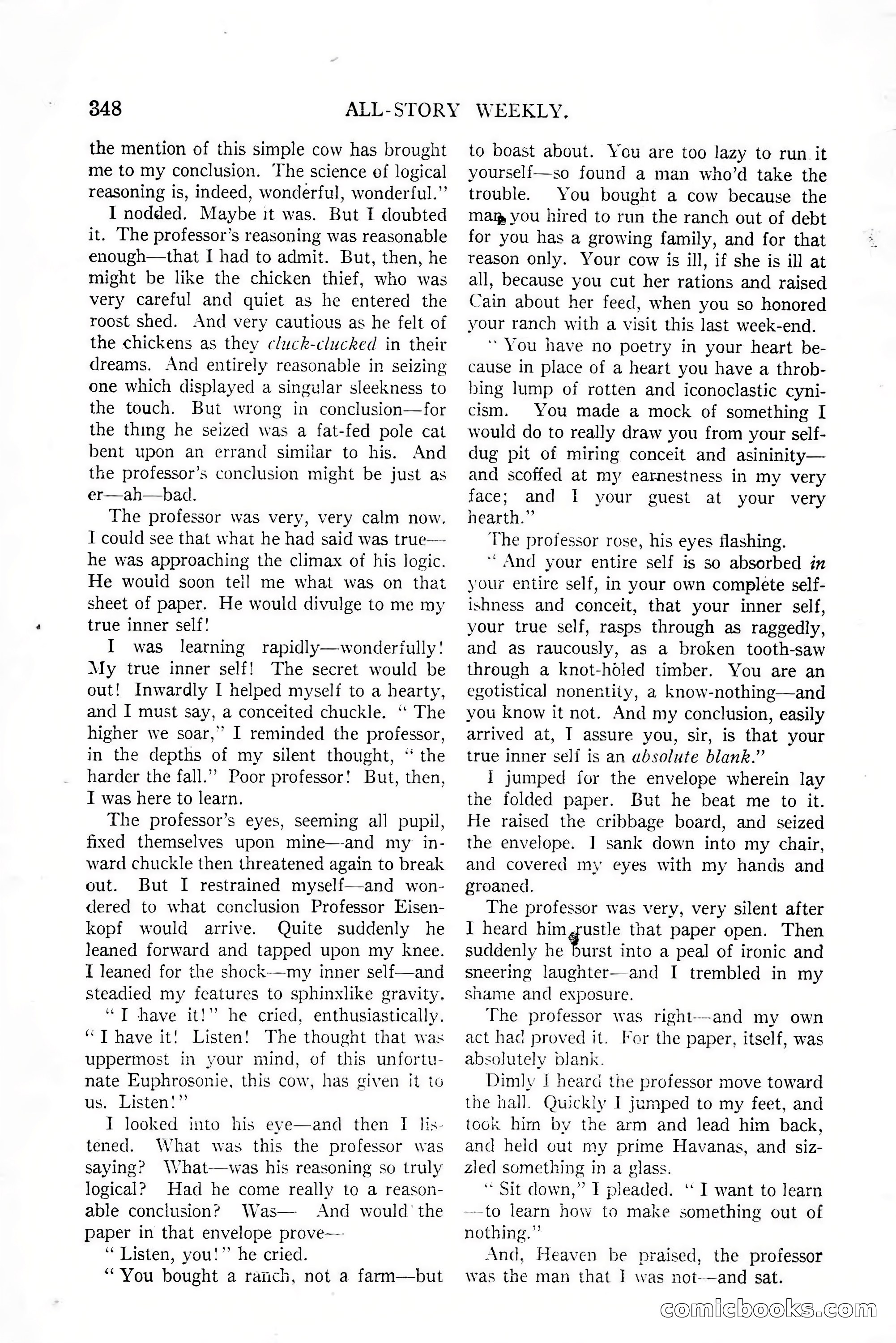 All-Story Weekly, January 25, 1919 — page 182 of 186