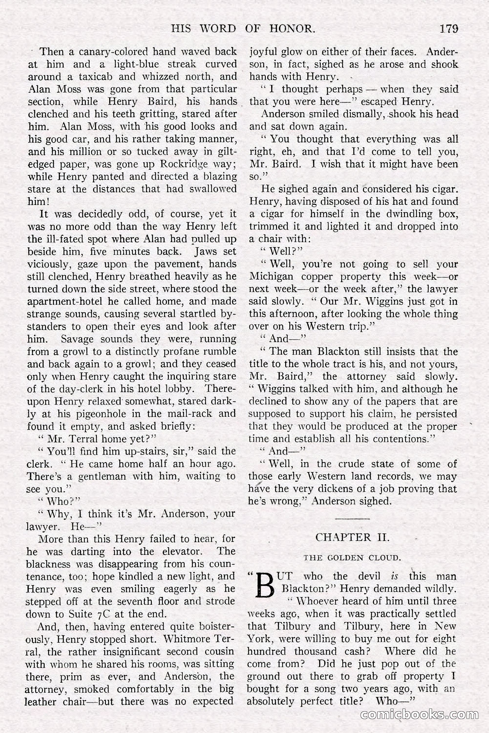 All-Story Weekly, Jun 14 1919 — page 13 of 192