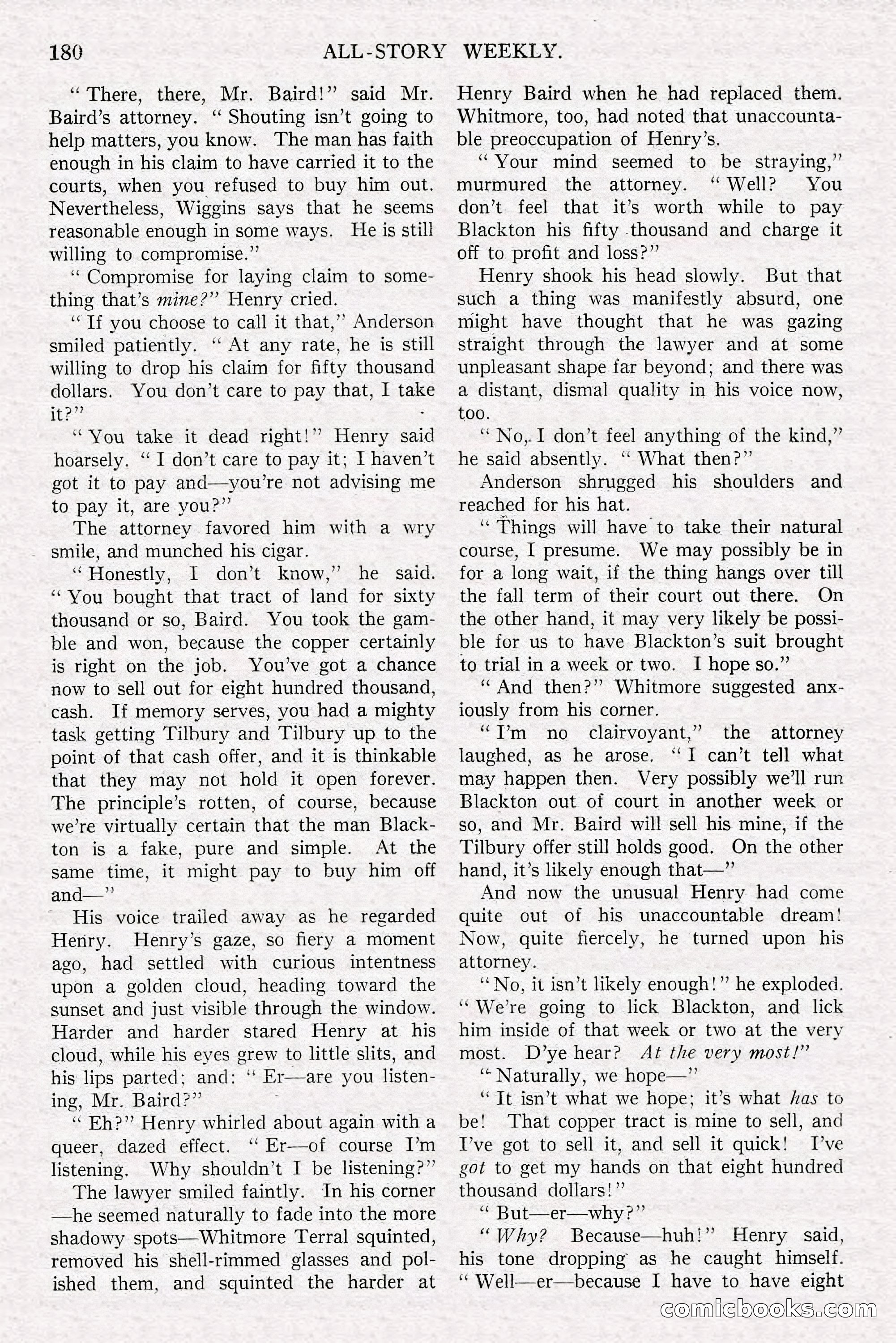 All-Story Weekly, Jun 14 1919 — page 14 of 192