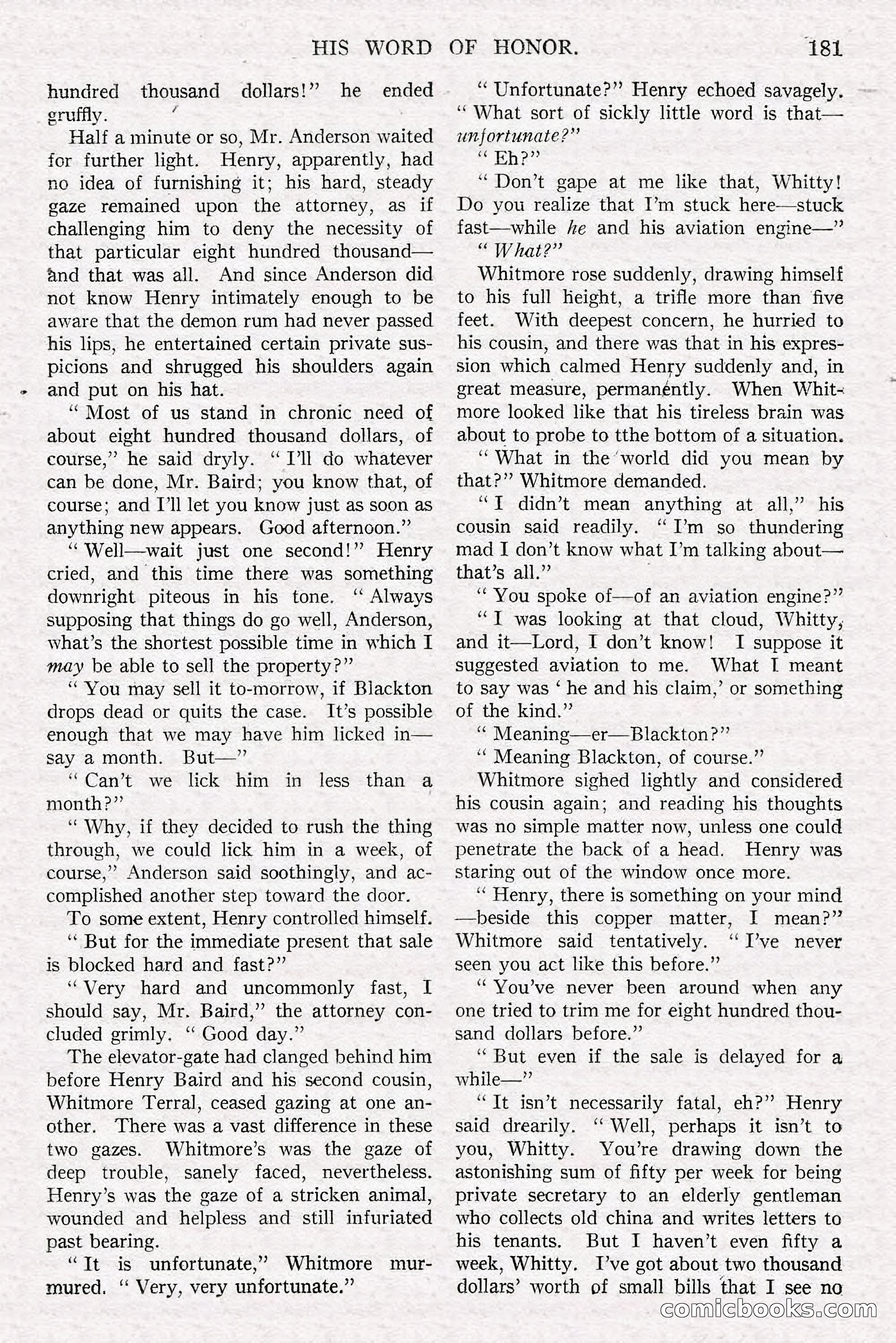 All-Story Weekly, Jun 14 1919 — page 15 of 192