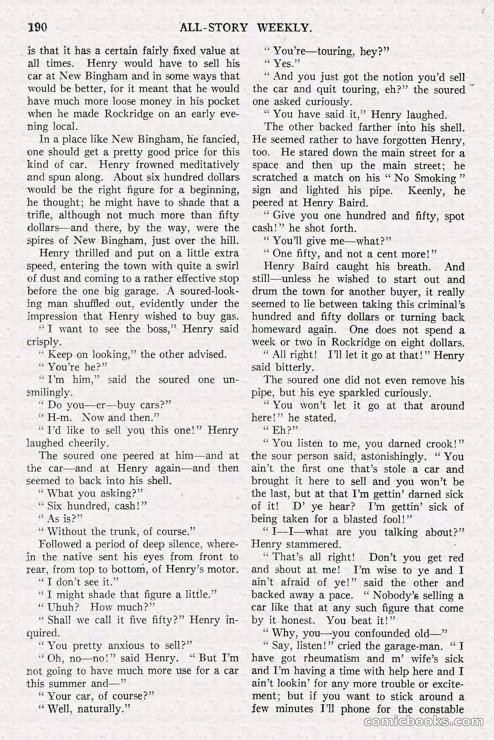 All-Story Weekly, Jun 14 1919 — page 24 of 192