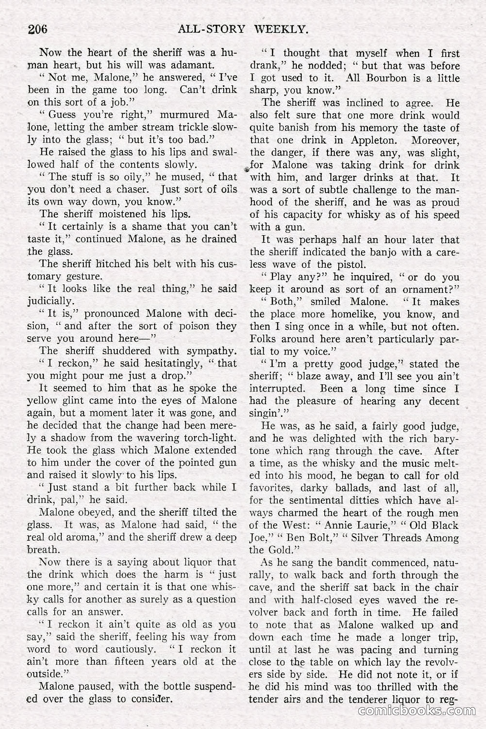All-Story Weekly, Jun 14 1919 — page 40 of 192