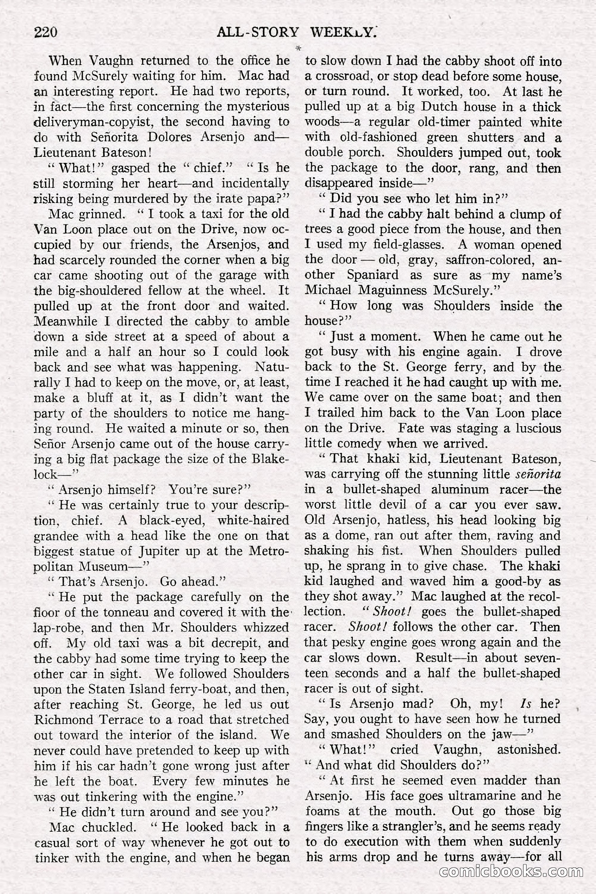 All-Story Weekly, Jun 14 1919 — page 54 of 192