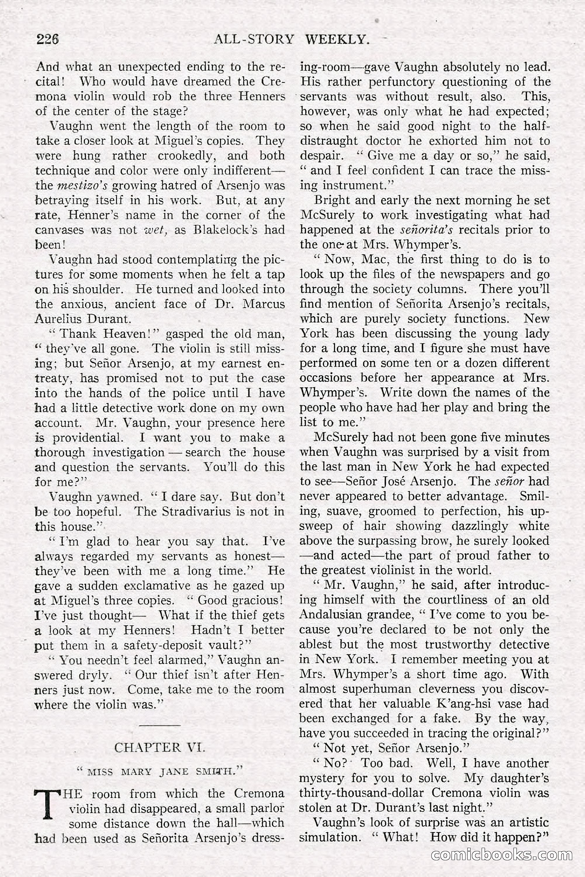 All-Story Weekly, Jun 14 1919 — page 60 of 192
