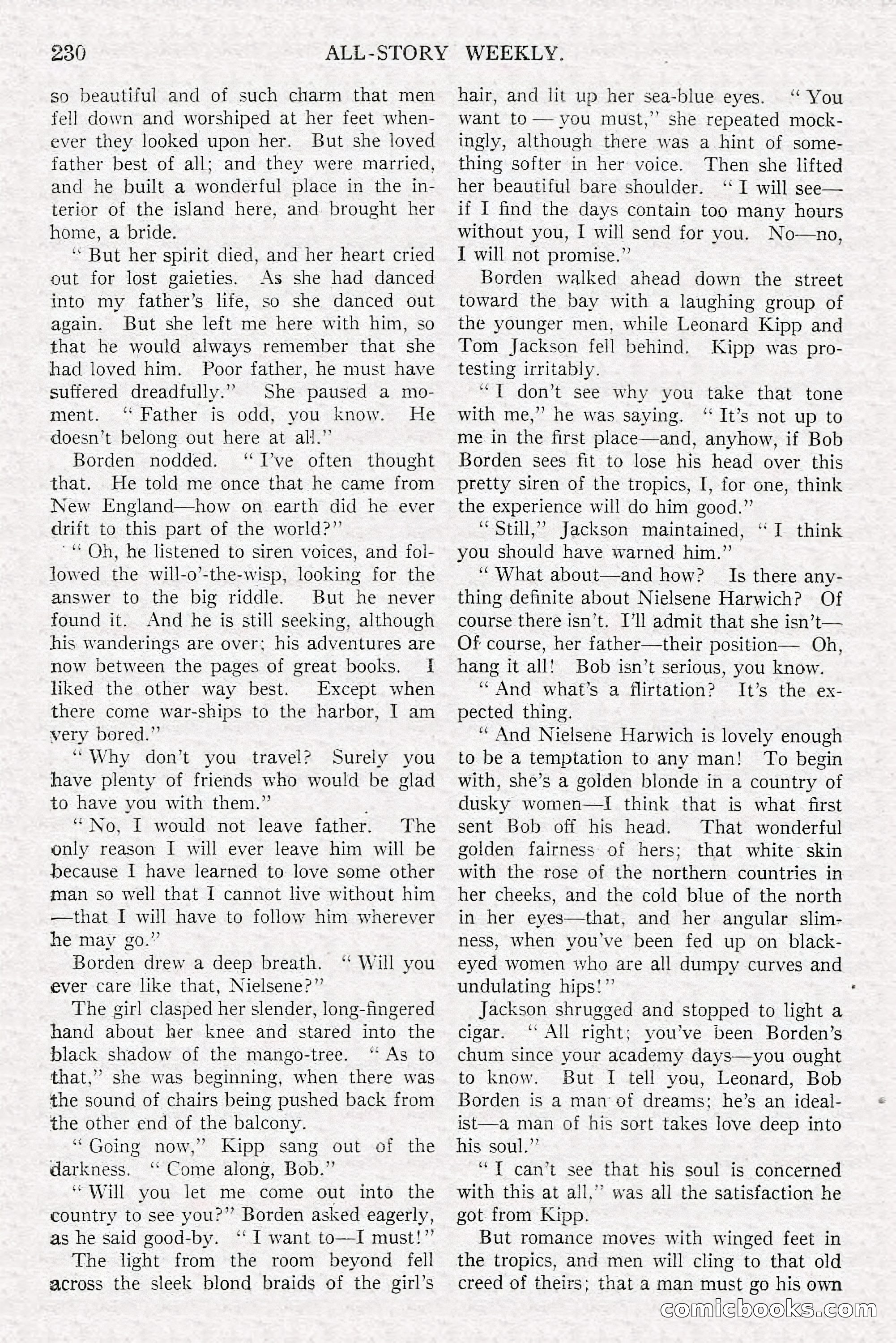 All-Story Weekly, Jun 14 1919 — page 64 of 192
