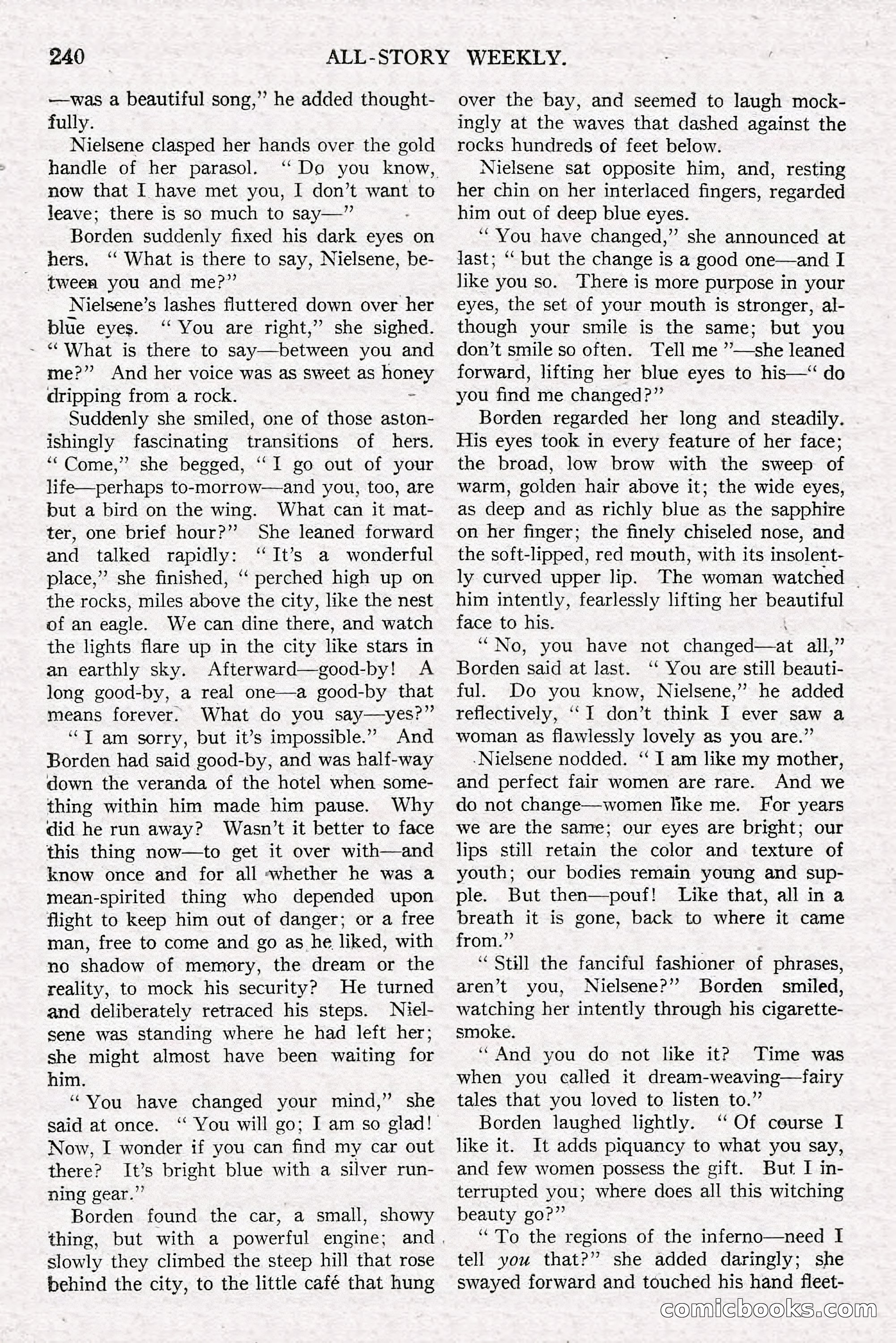 All-Story Weekly, Jun 14 1919 — page 74 of 192