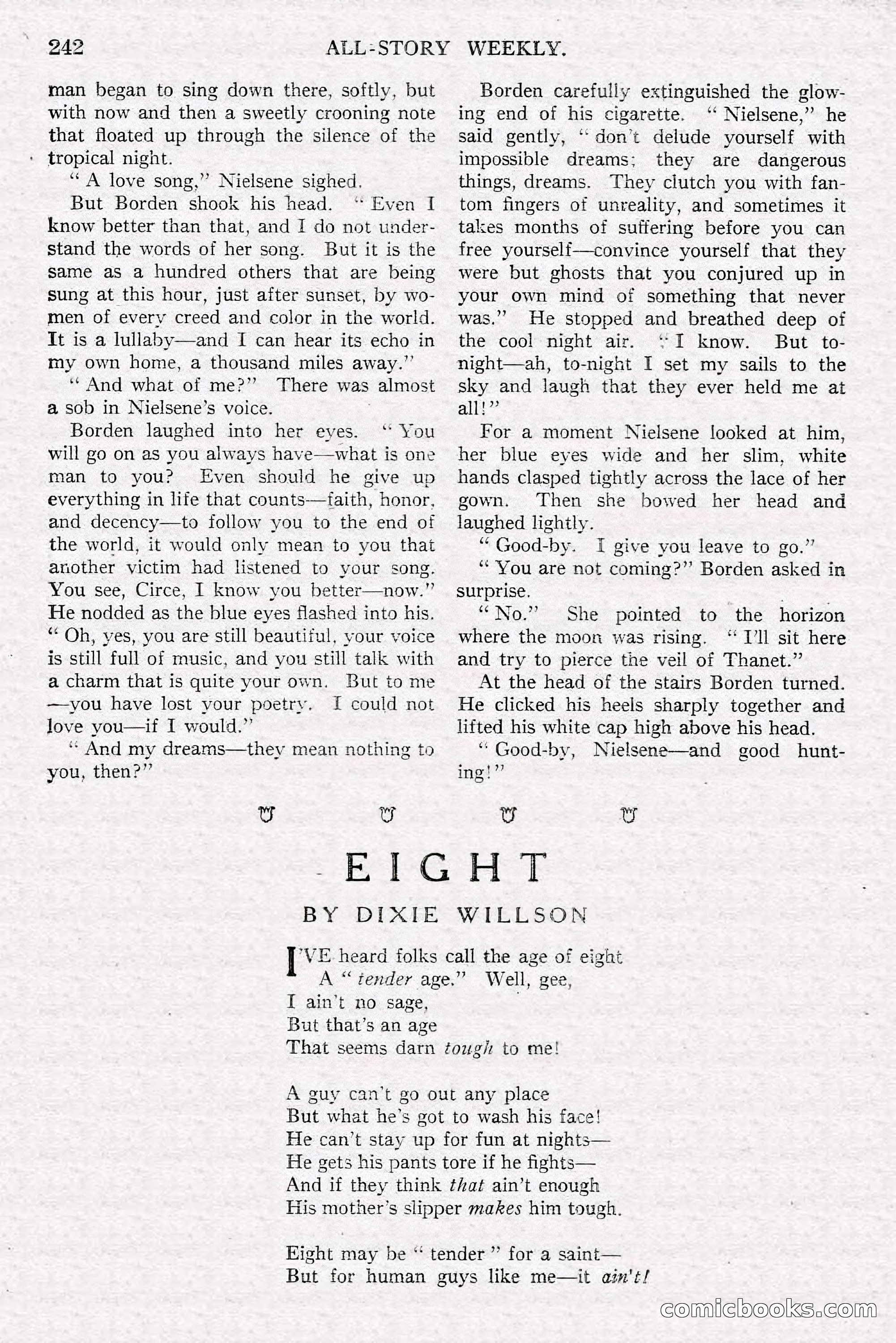All-Story Weekly, Jun 14 1919 — page 76 of 192