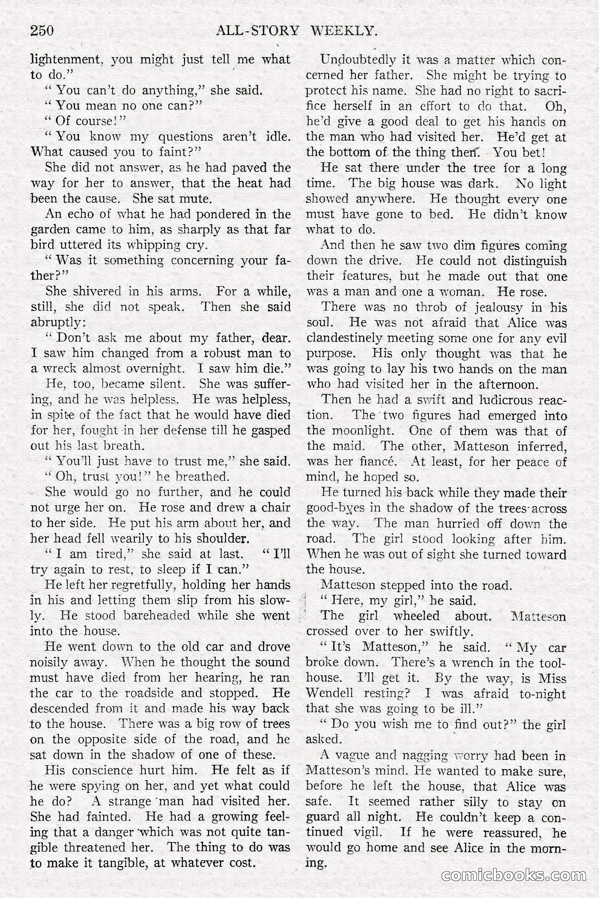 All-Story Weekly, Jun 14 1919 — page 84 of 192