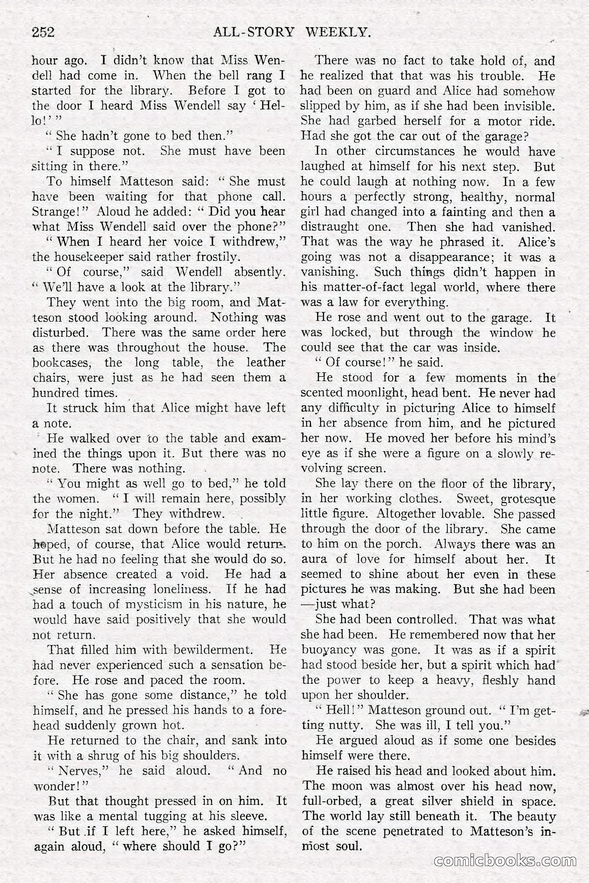 All-Story Weekly, Jun 14 1919 — page 86 of 192