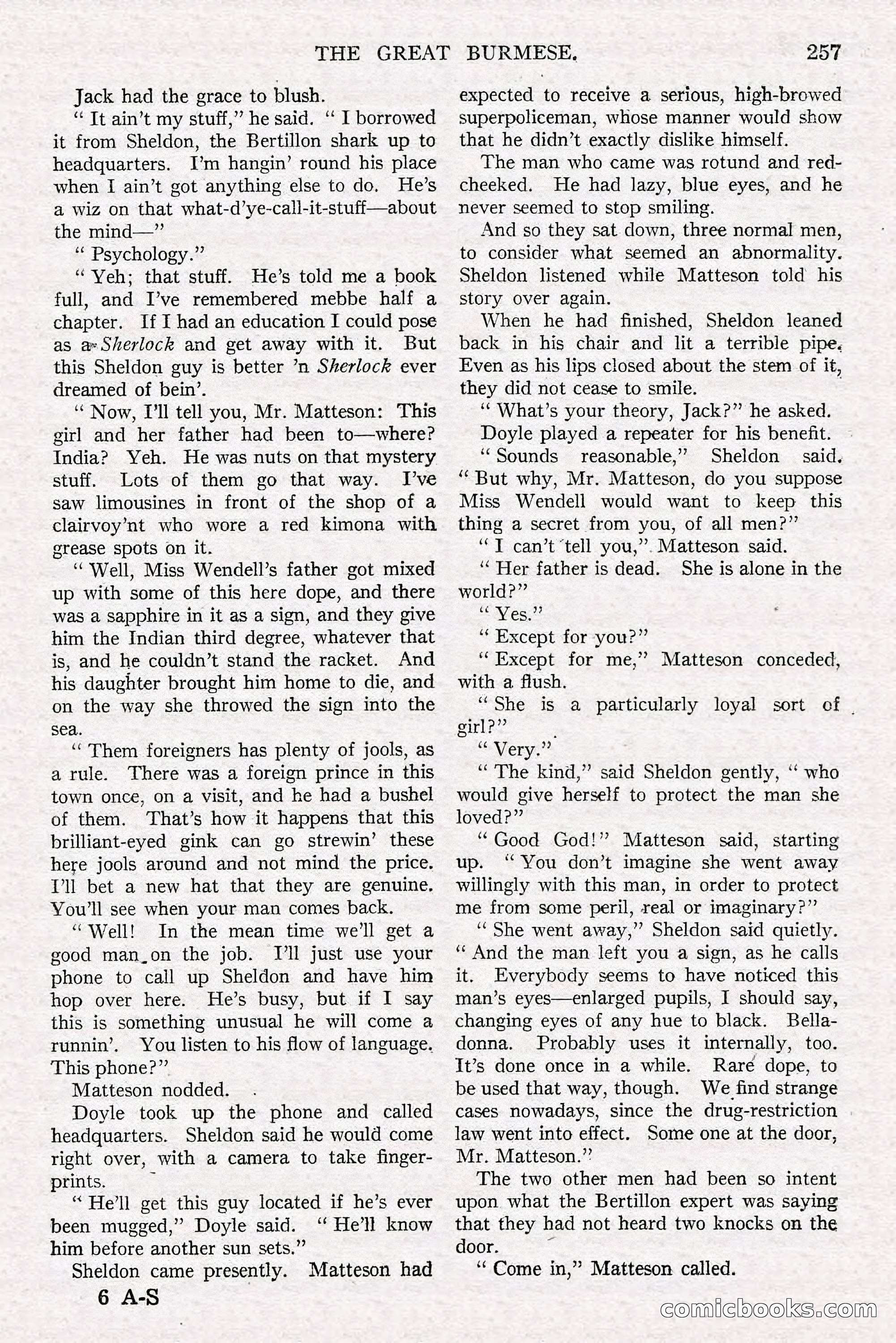 All-Story Weekly, Jun 14 1919 — page 91 of 192