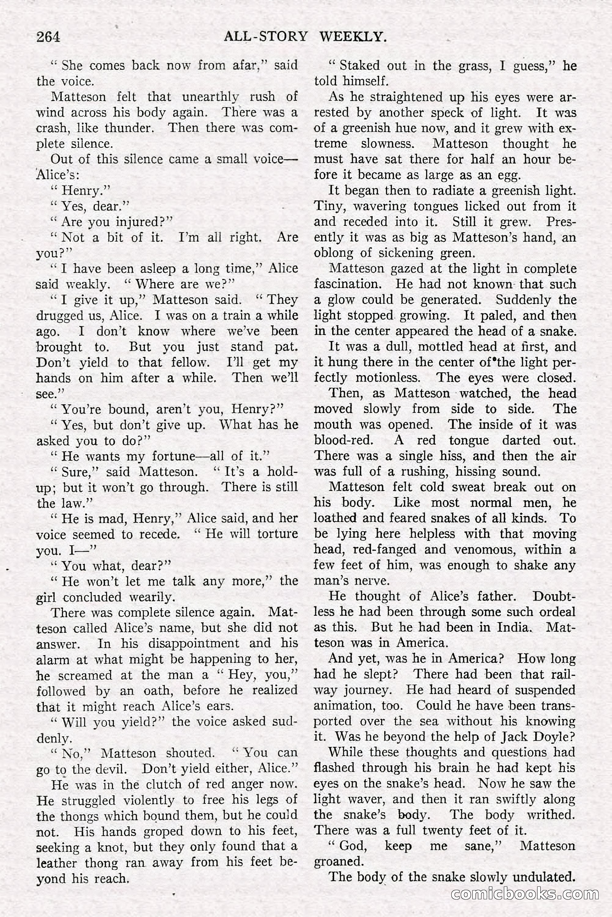 All-Story Weekly, Jun 14 1919 — page 98 of 192