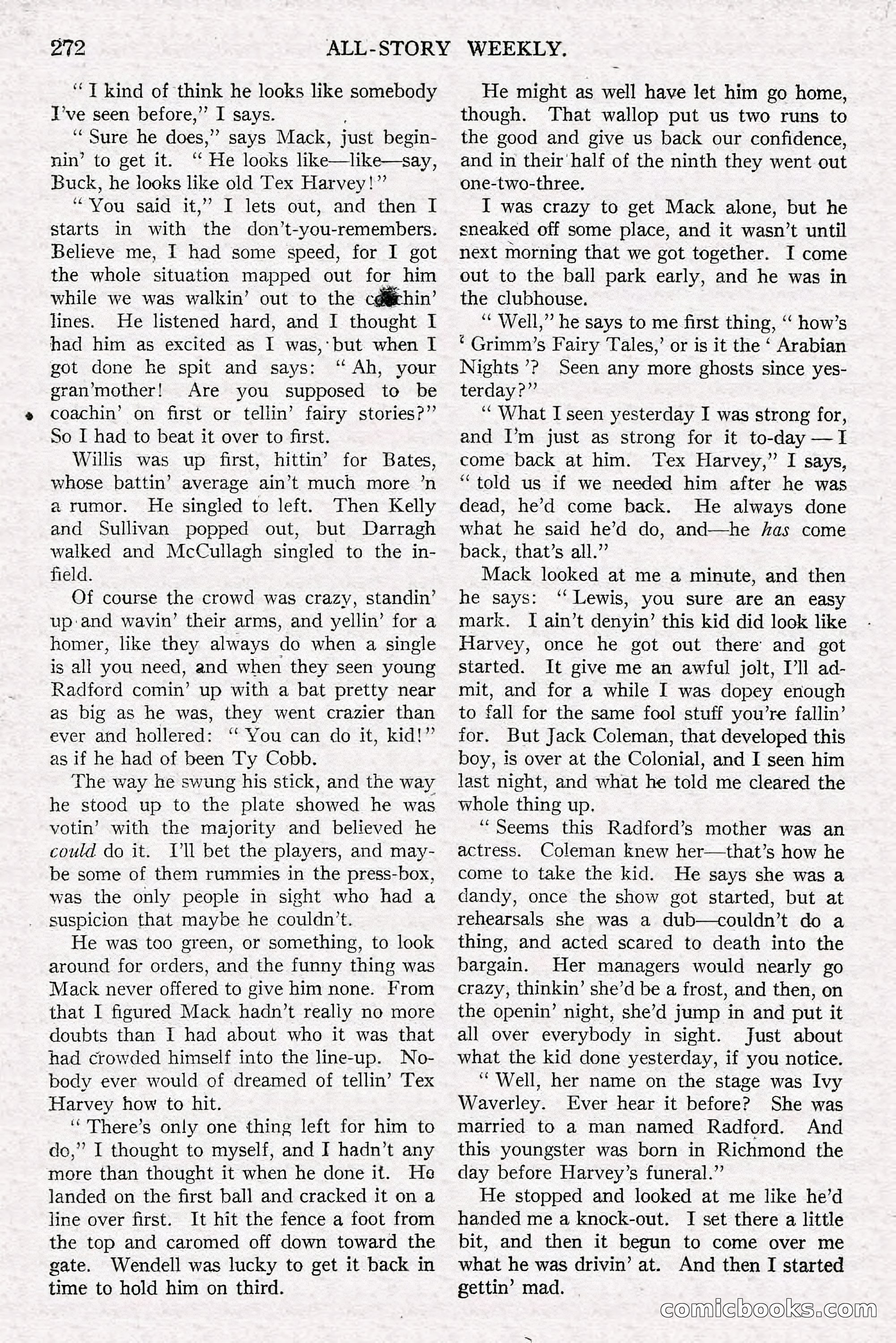 All-Story Weekly, Jun 14 1919 — page 106 of 192