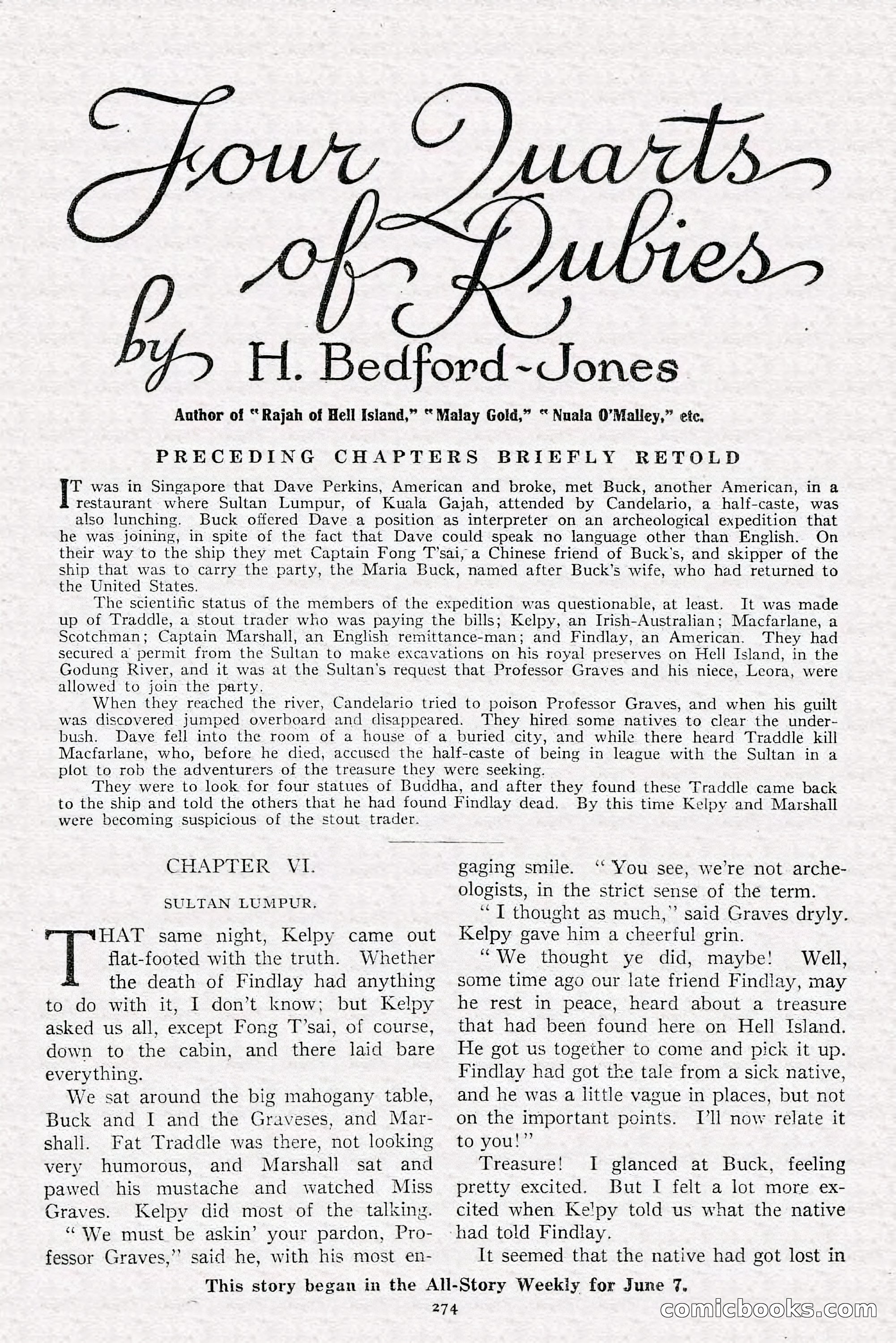 All-Story Weekly, Jun 14 1919 — page 108 of 192