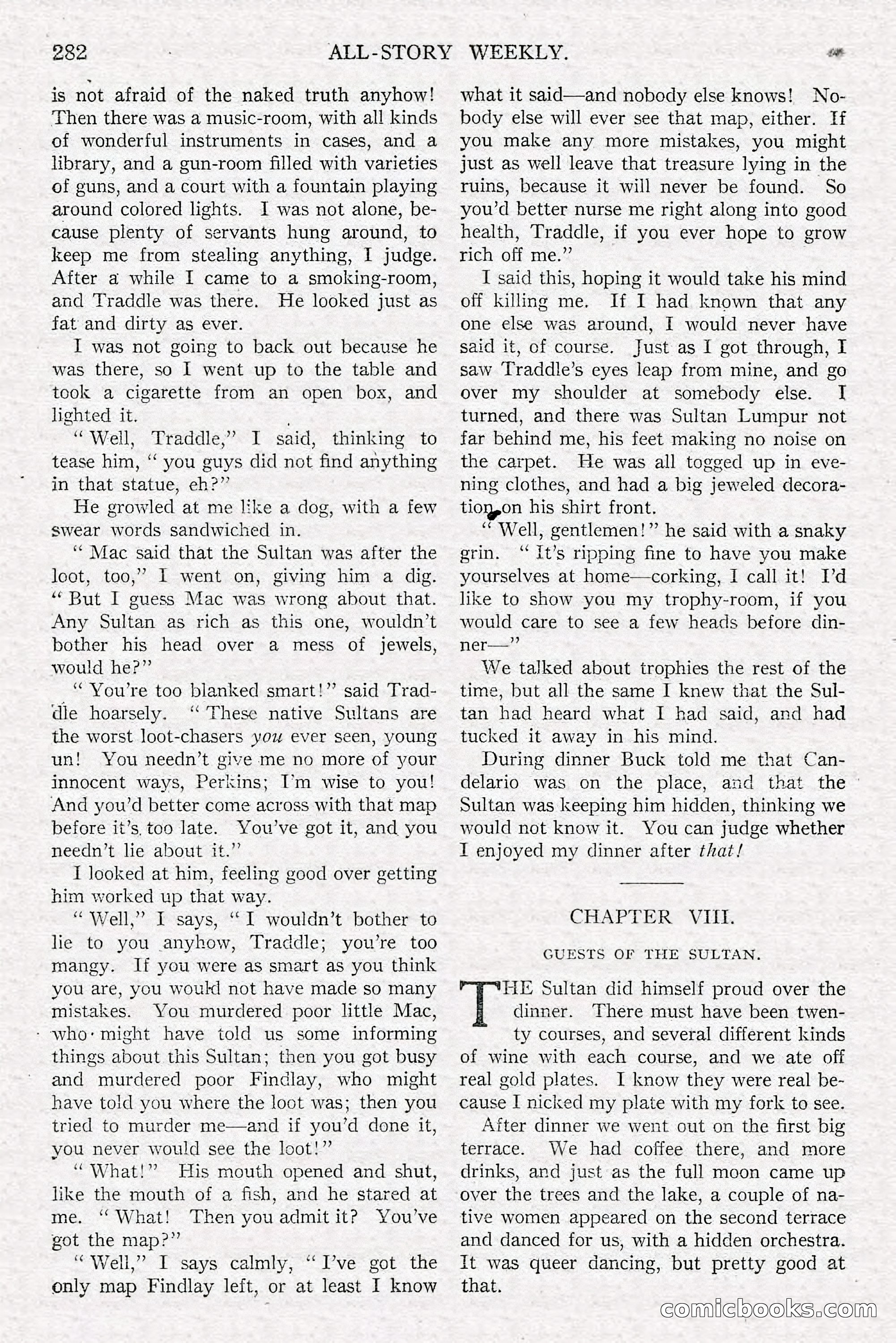 All-Story Weekly, Jun 14 1919 — page 116 of 192