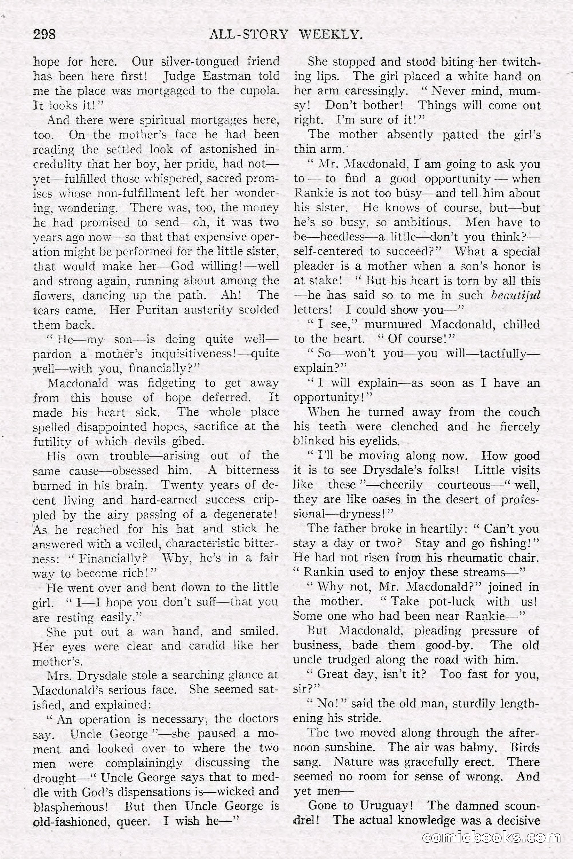 All-Story Weekly, Jun 14 1919 — page 132 of 192