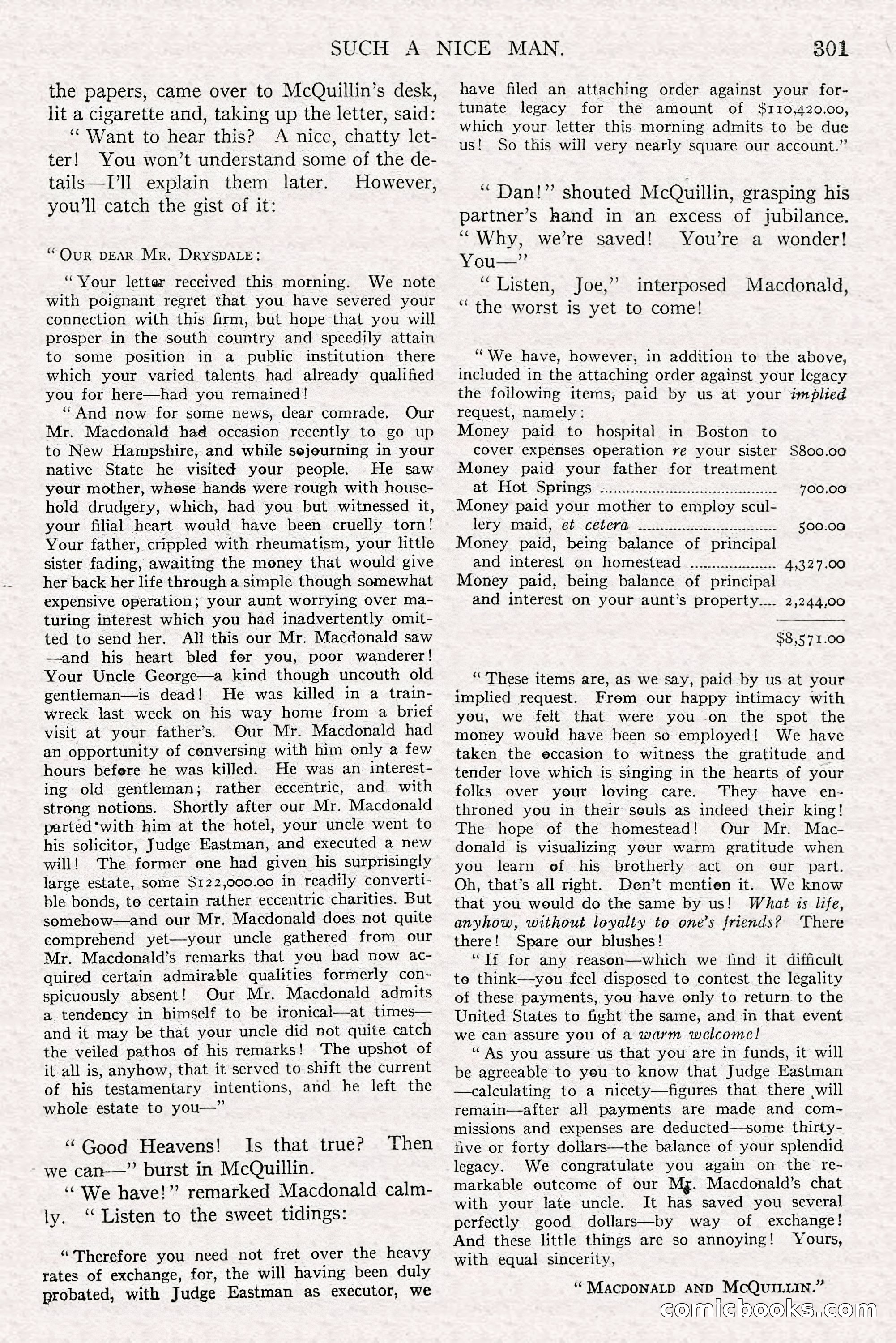 All-Story Weekly, Jun 14 1919 — page 135 of 192