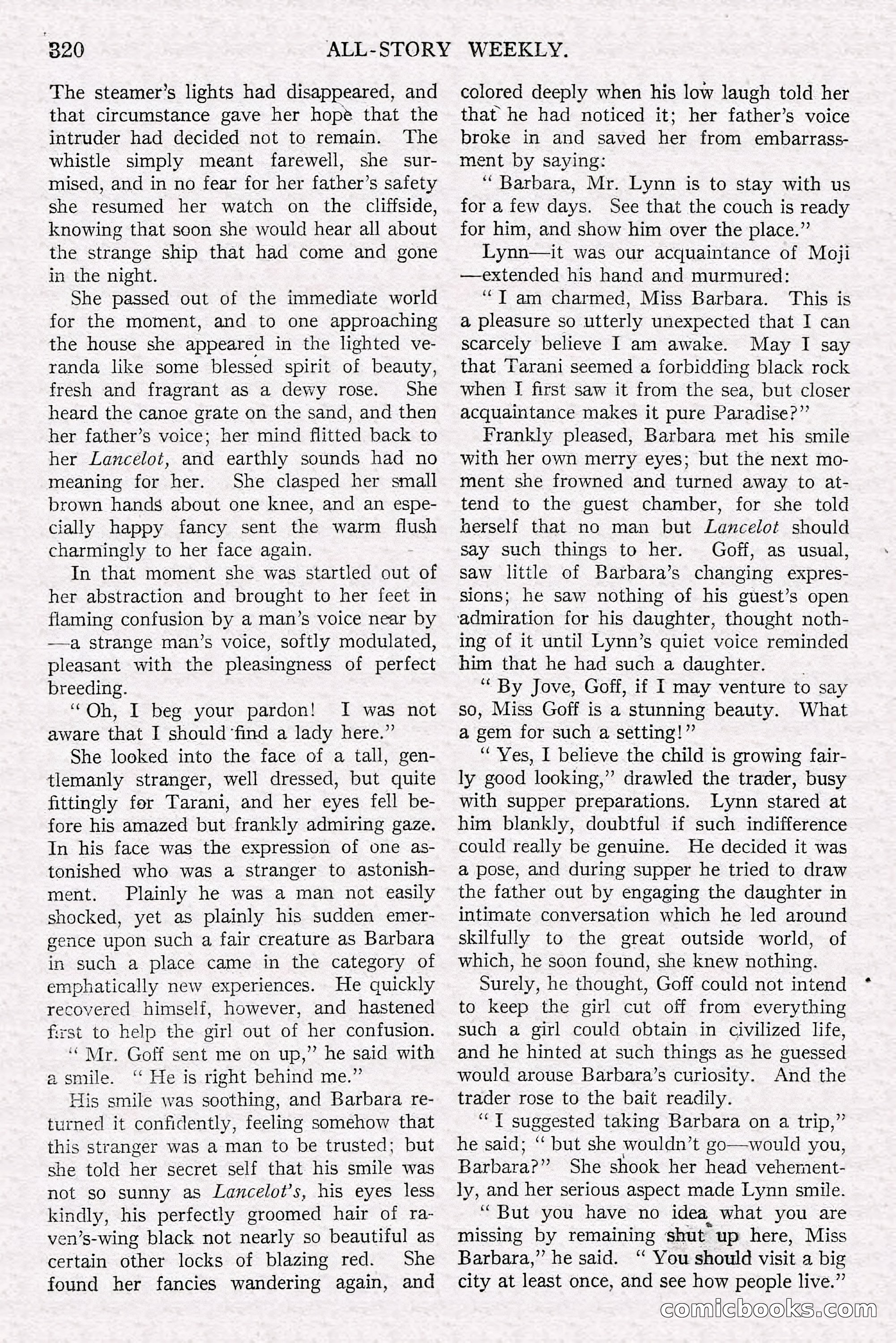 All-Story Weekly, Jun 14 1919 — page 154 of 192