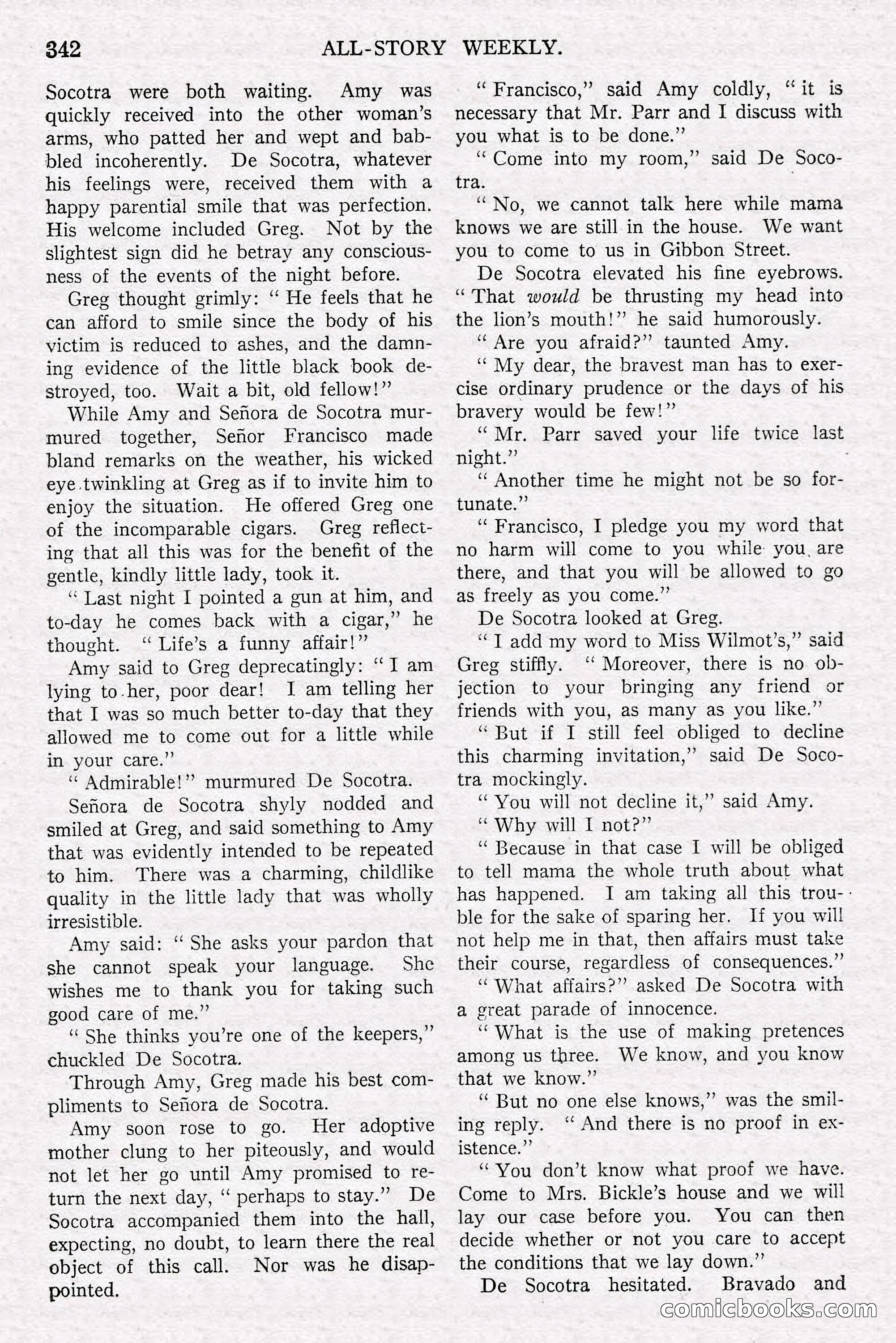 All-Story Weekly, Jun 14 1919 — page 176 of 192
