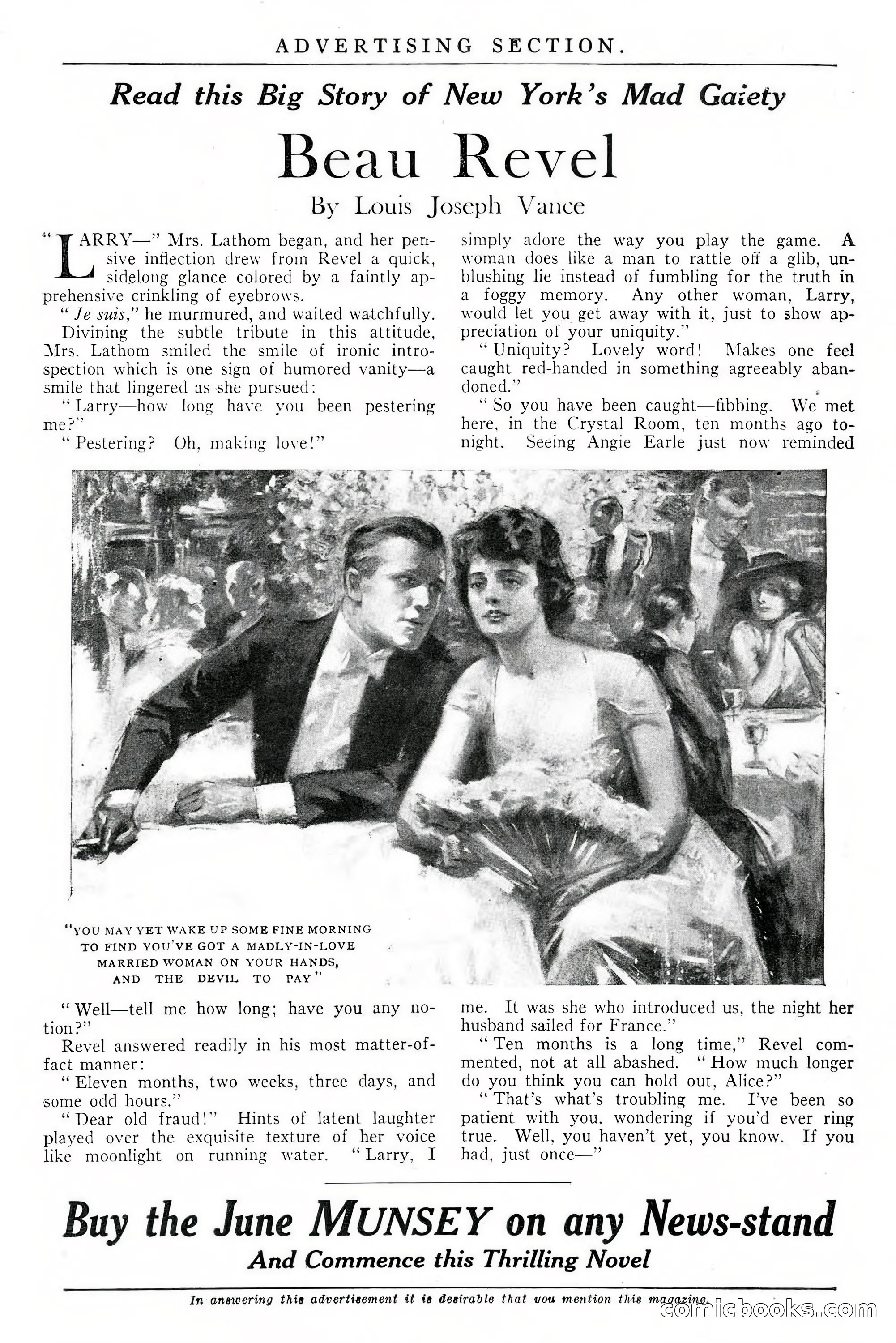 All-Story Weekly, Jun 14 1919 — page 188 of 192
