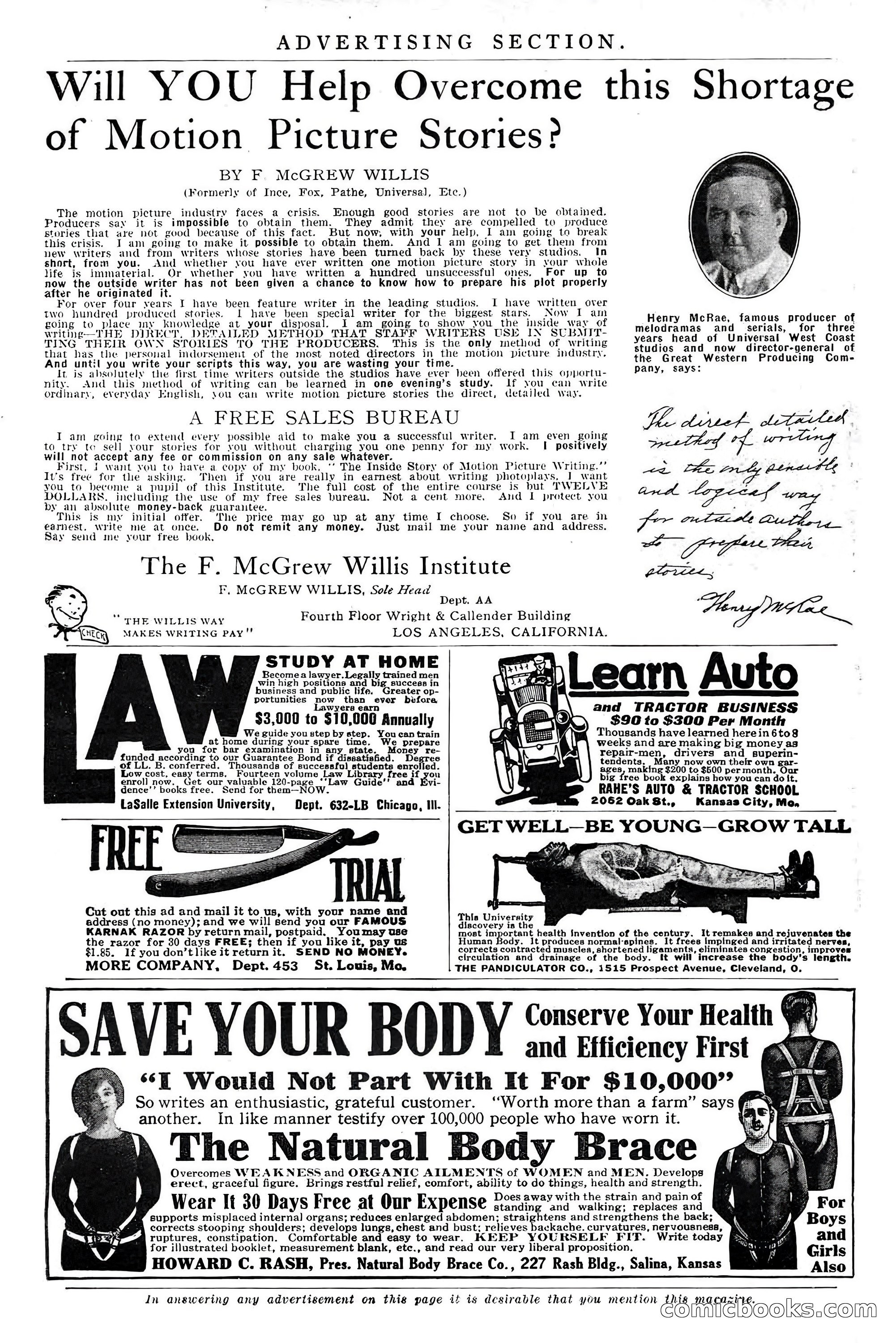 All-Story Weekly, June 21, 1919 — page 8 of 188