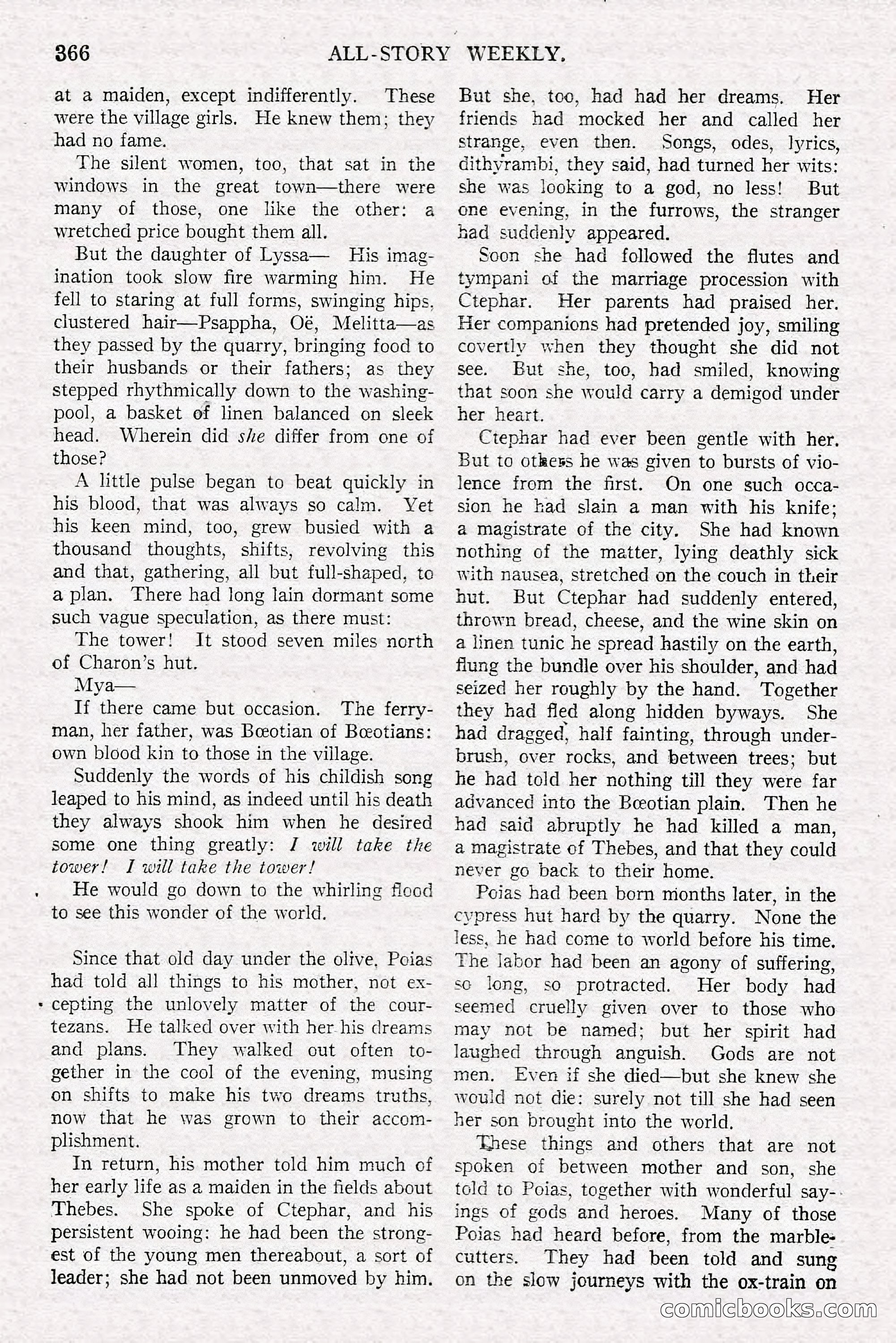 All-Story Weekly, June 21, 1919 — page 24 of 188