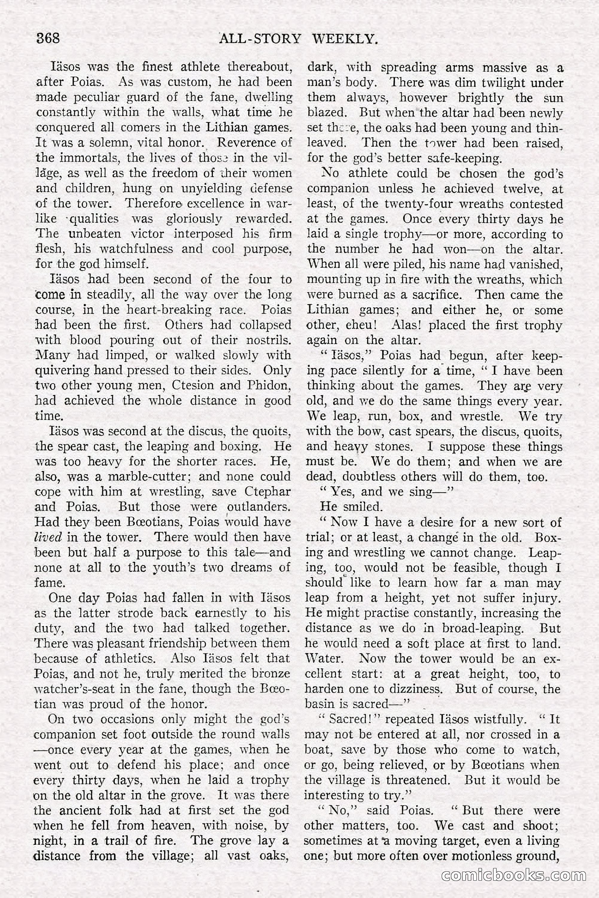 All-Story Weekly, June 21, 1919 — page 26 of 188
