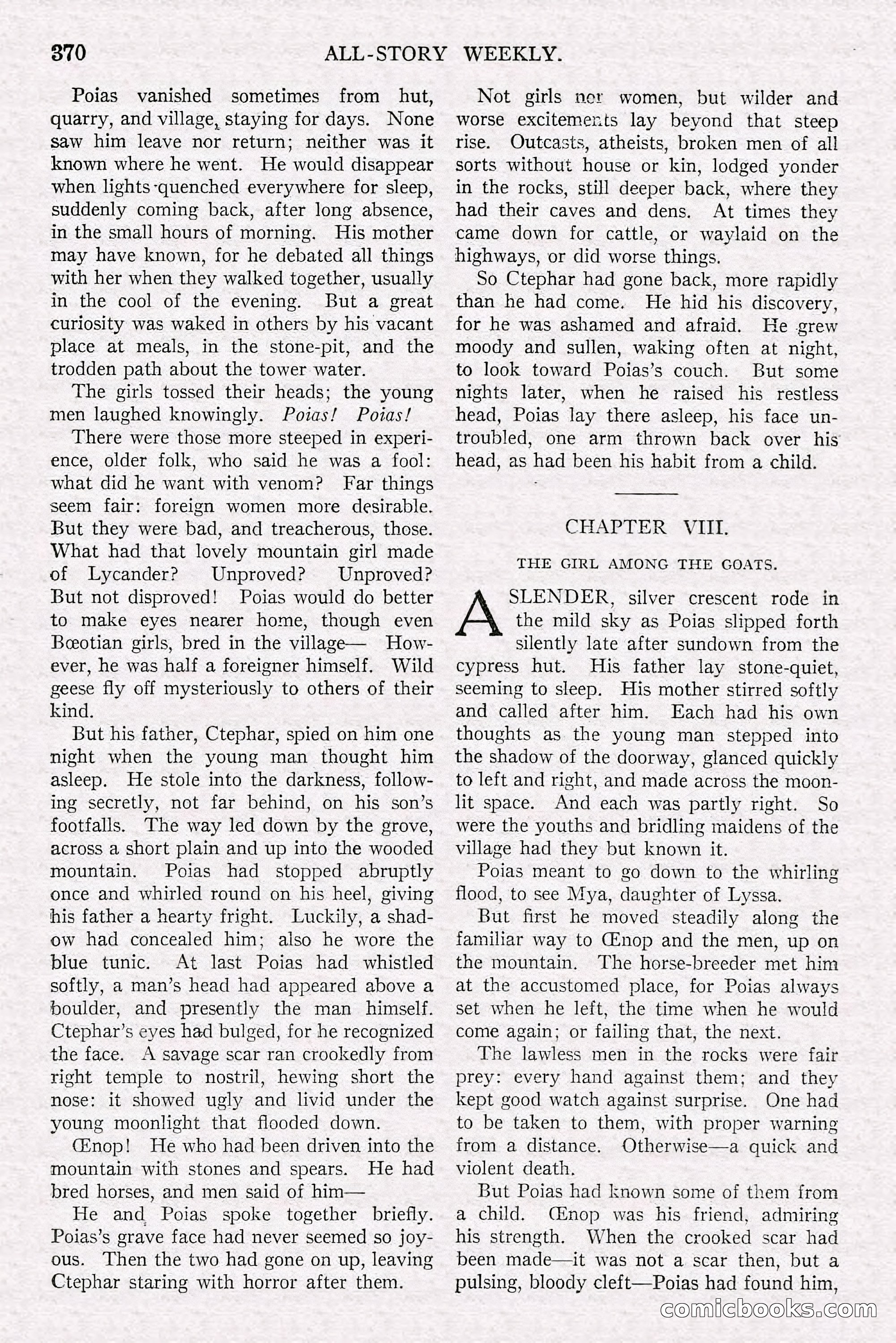 All-Story Weekly, June 21, 1919 — page 28 of 188