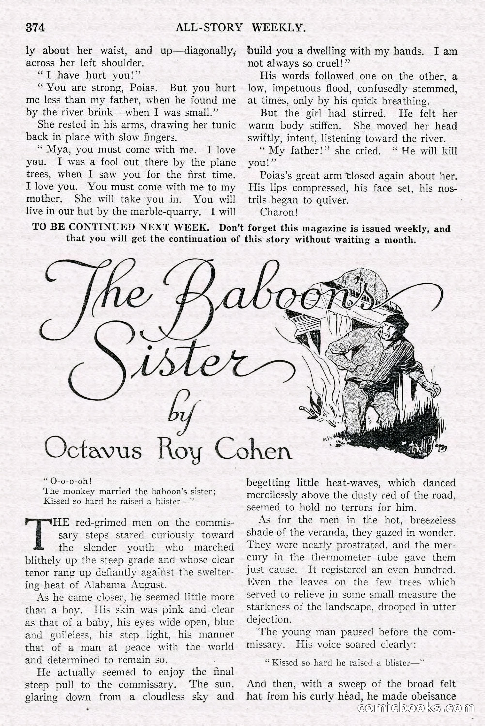 All-Story Weekly, June 21, 1919 — page 32 of 188