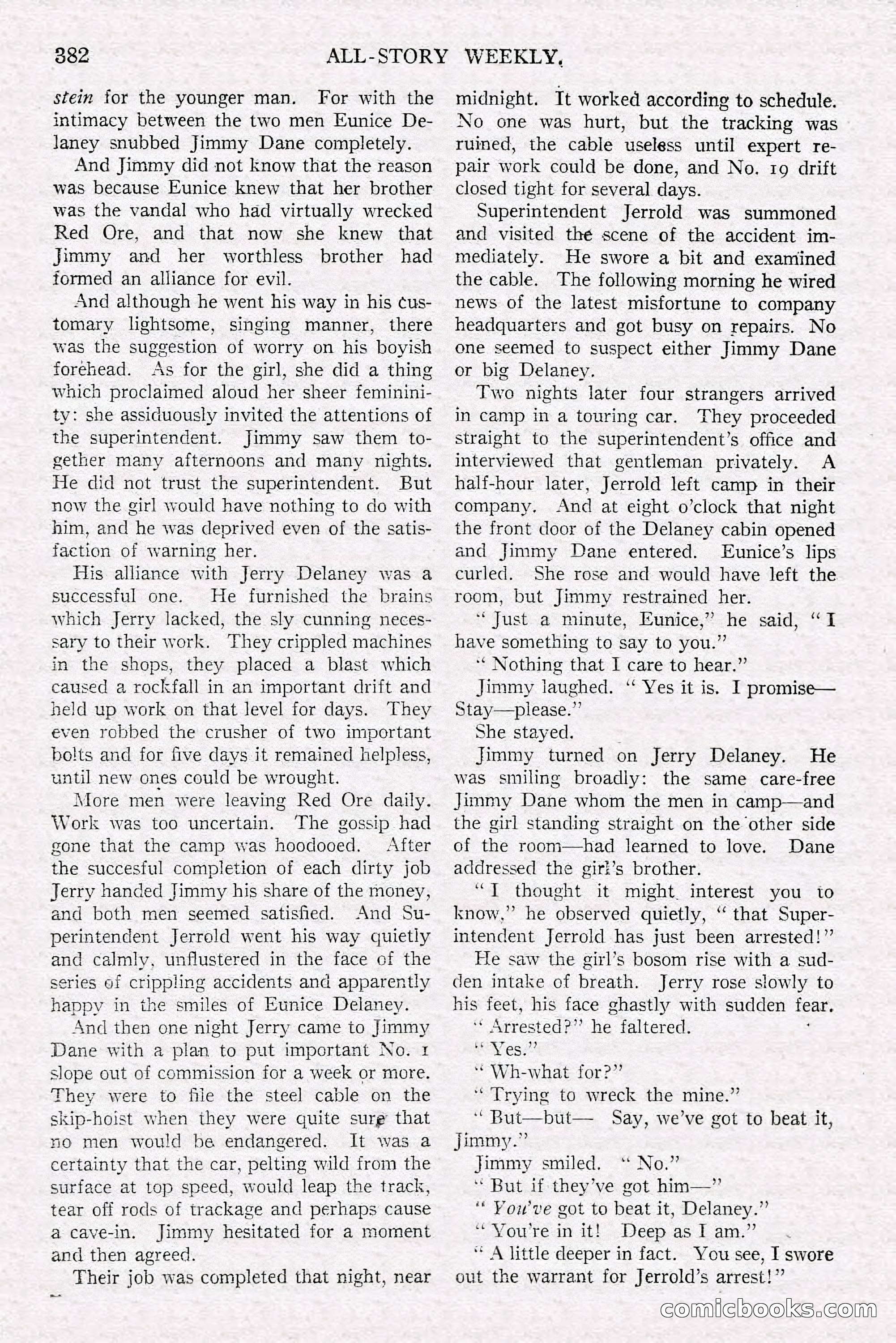 All-Story Weekly, June 21, 1919 — page 40 of 188