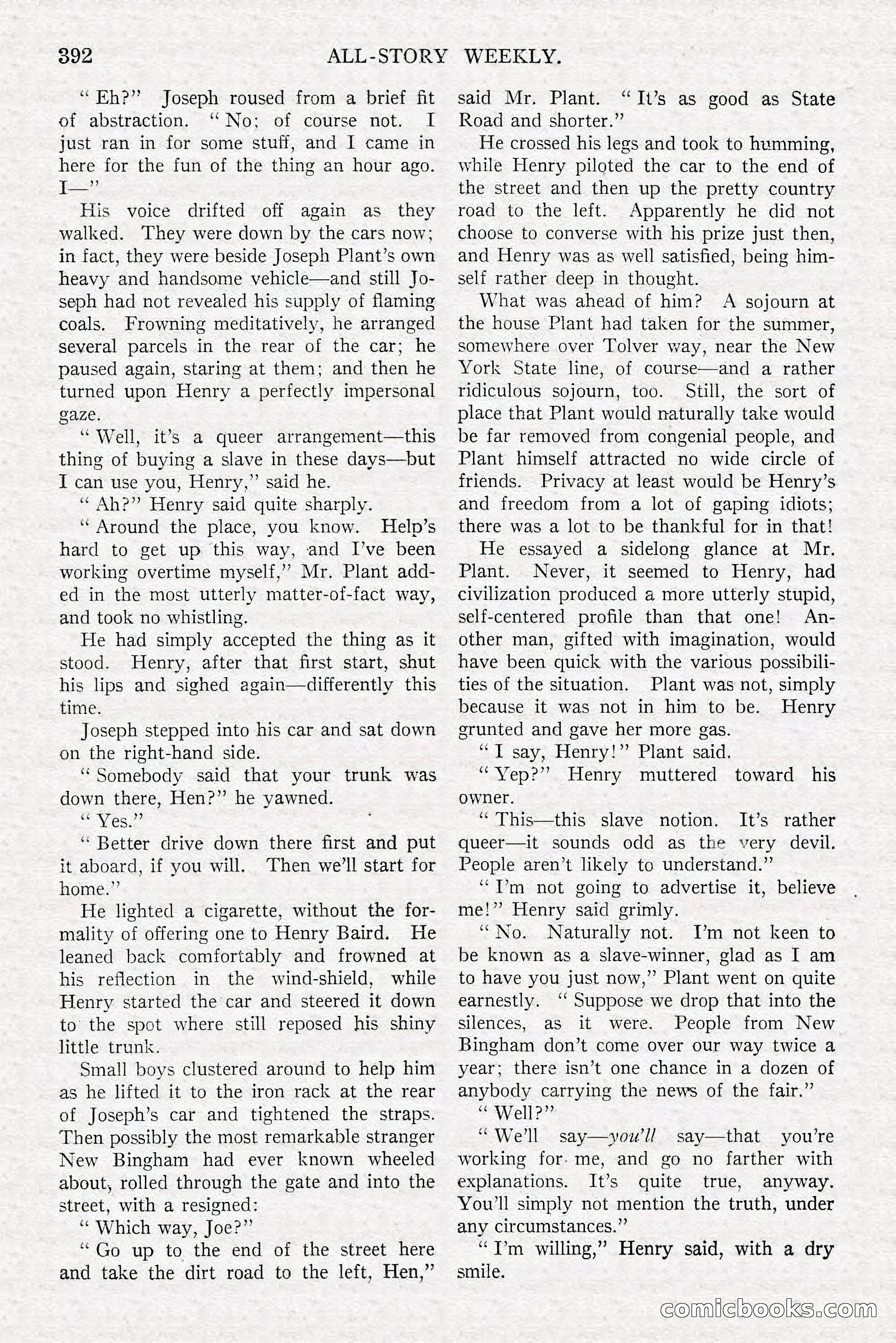 All-Story Weekly, June 21, 1919 — page 50 of 188