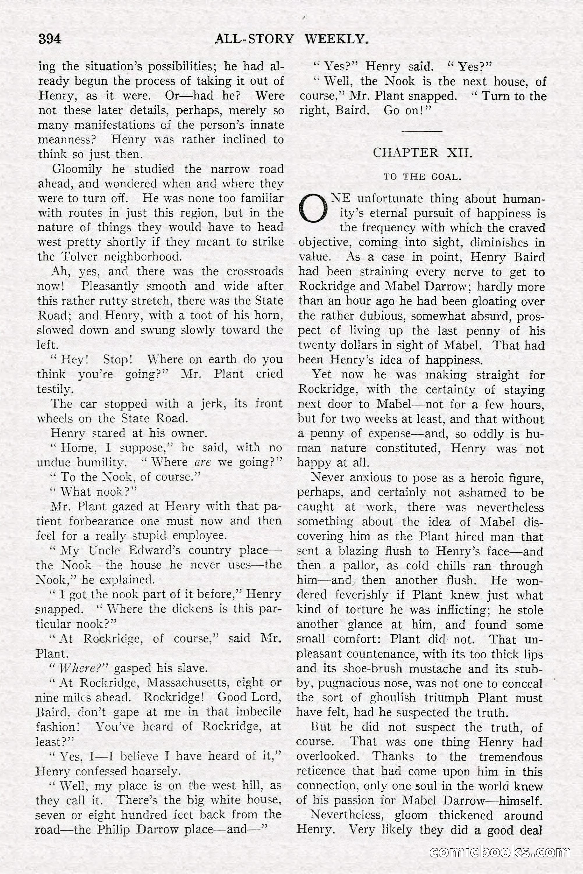 All-Story Weekly, June 21, 1919 — page 52 of 188