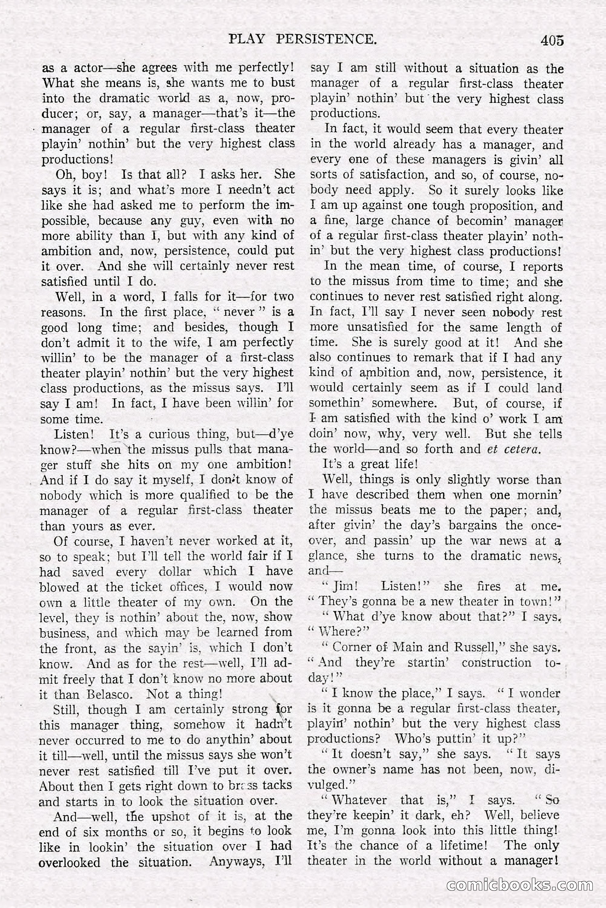All-Story Weekly, June 21, 1919 — page 63 of 188