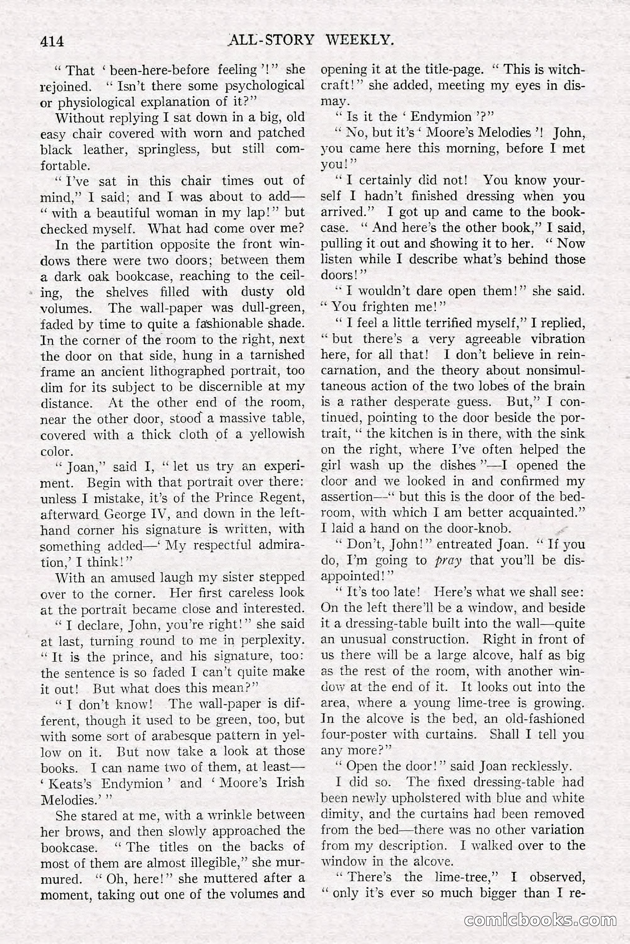 All-Story Weekly, June 21, 1919 — page 72 of 188
