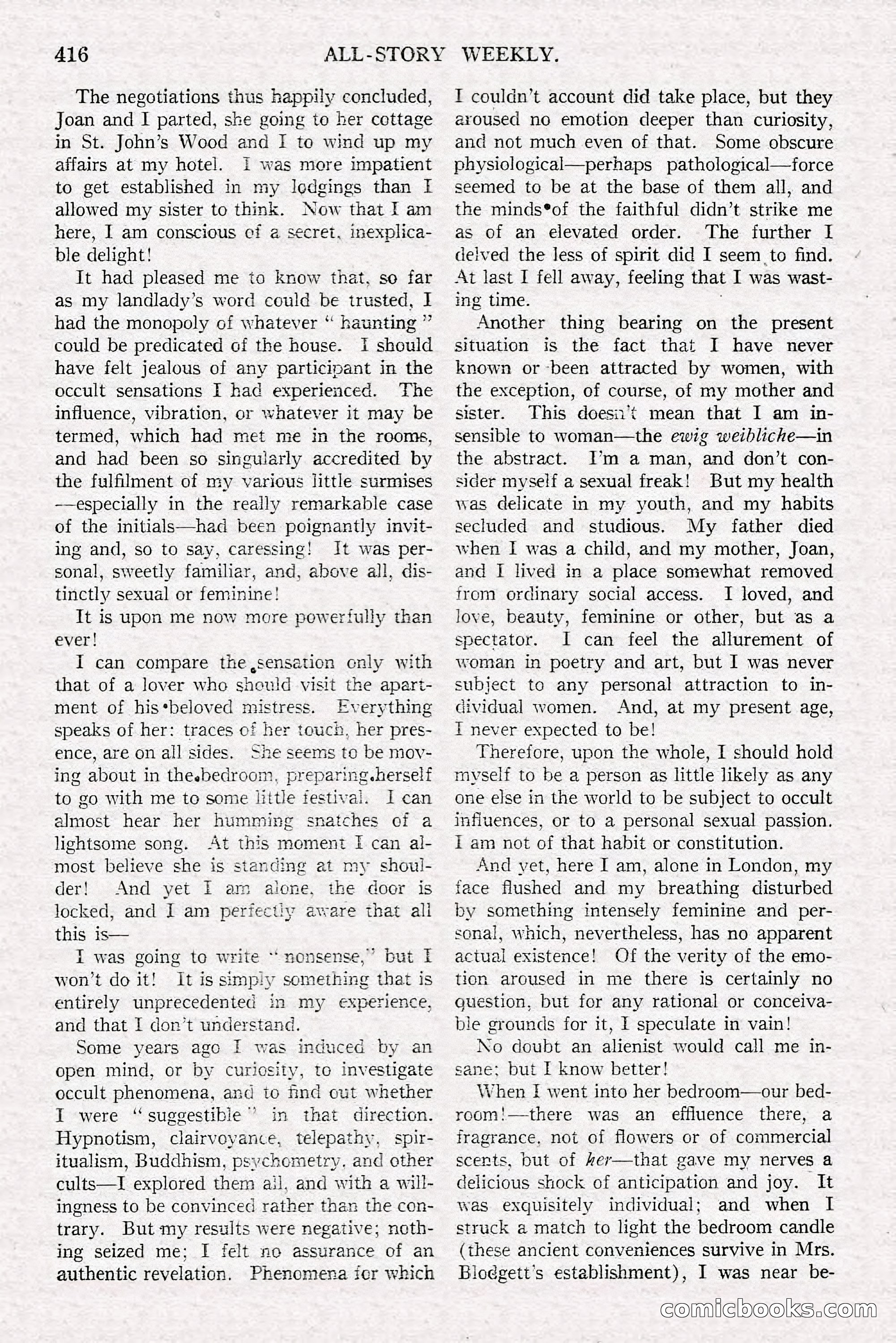 All-Story Weekly, June 21, 1919 — page 74 of 188