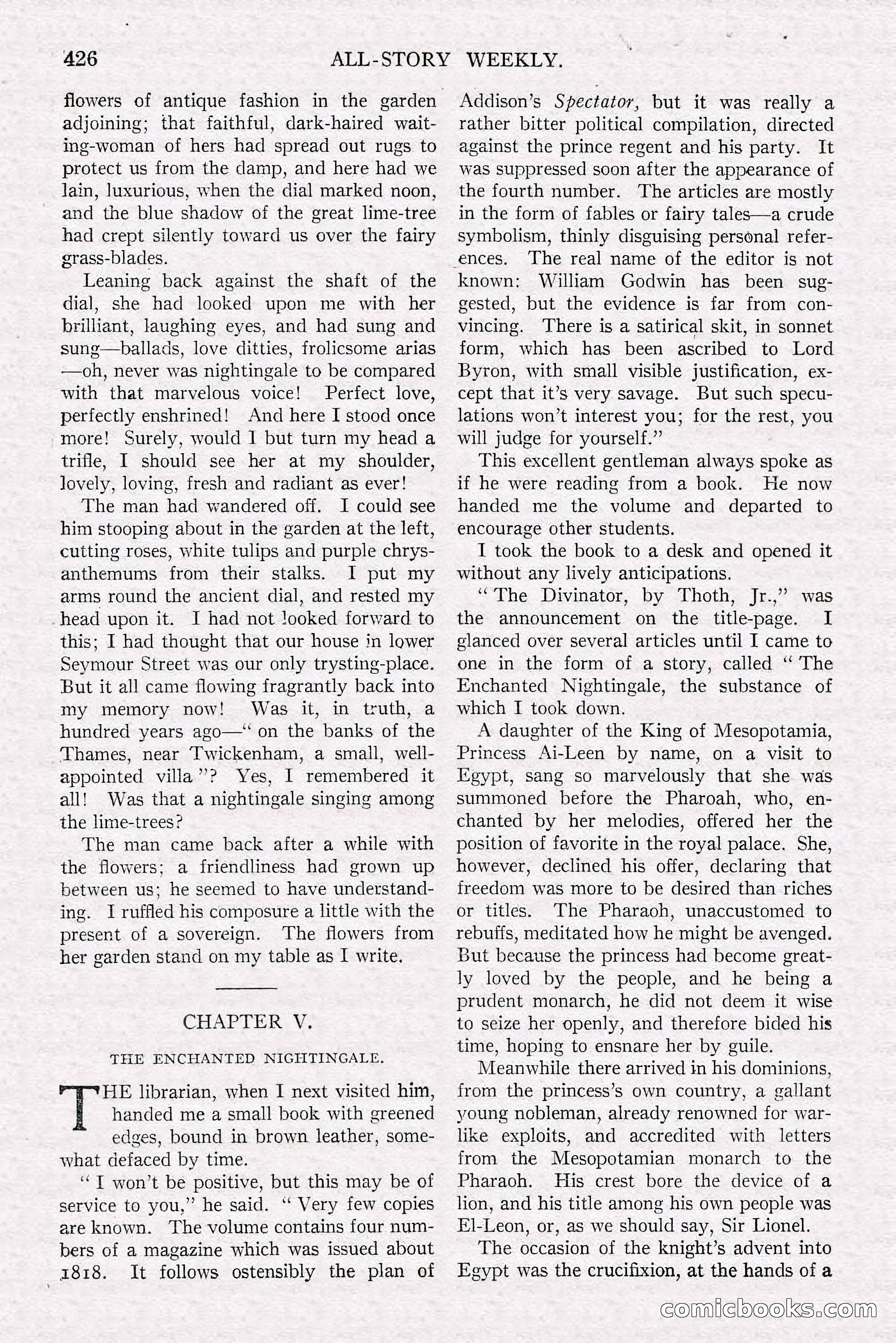 All-Story Weekly, June 21, 1919 — page 84 of 188