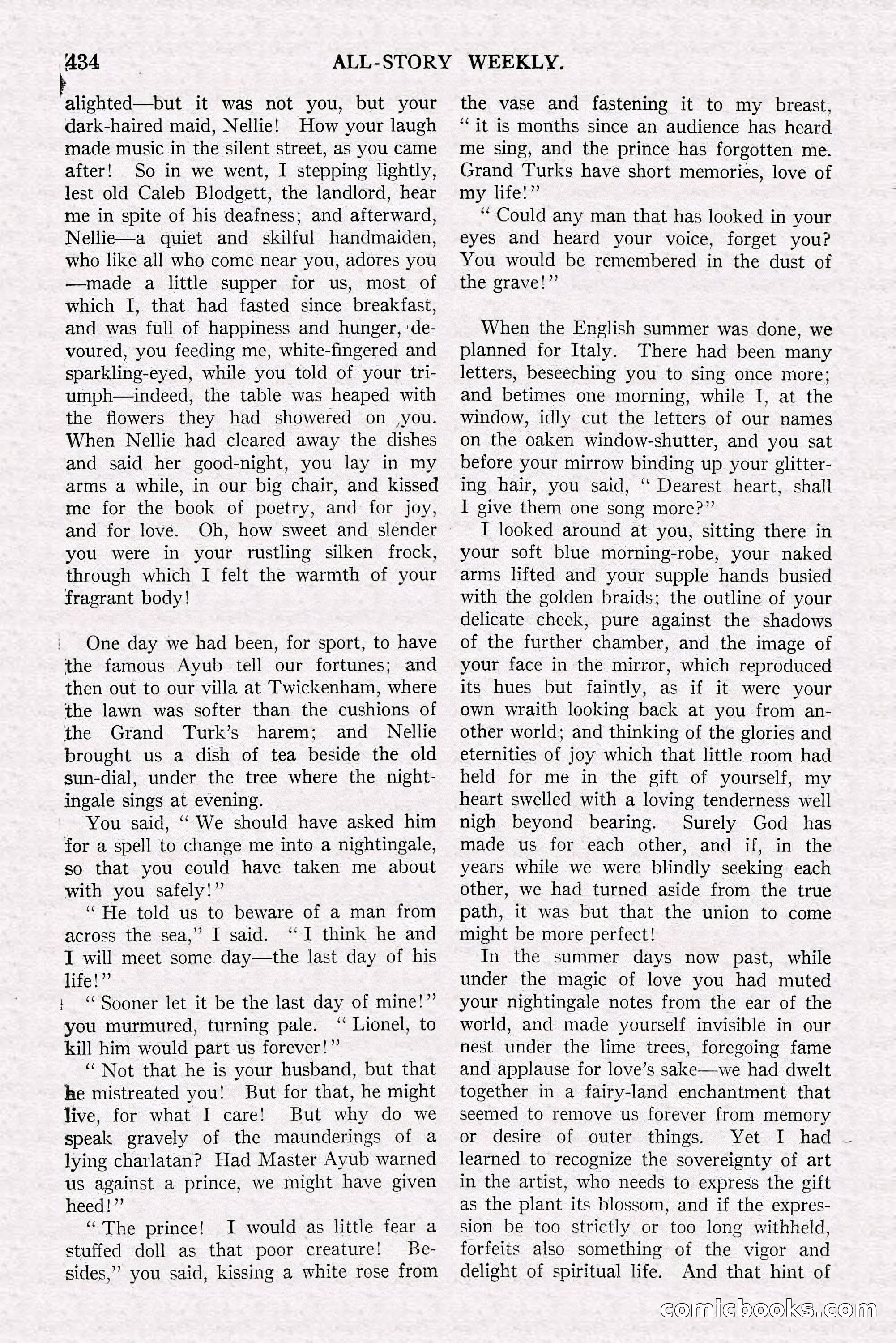 All-Story Weekly, June 21, 1919 — page 92 of 188