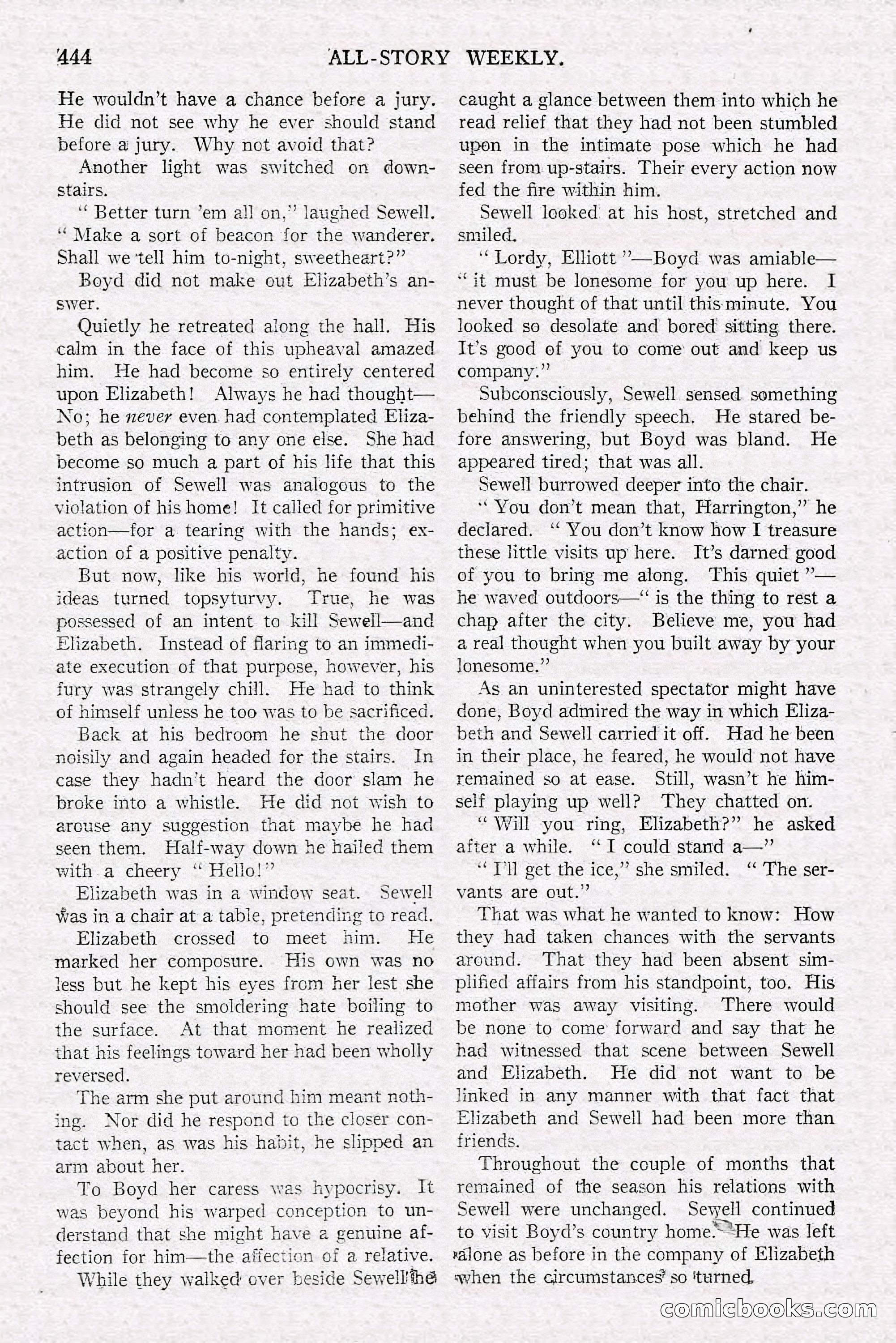 All-Story Weekly, June 21, 1919 — page 102 of 188