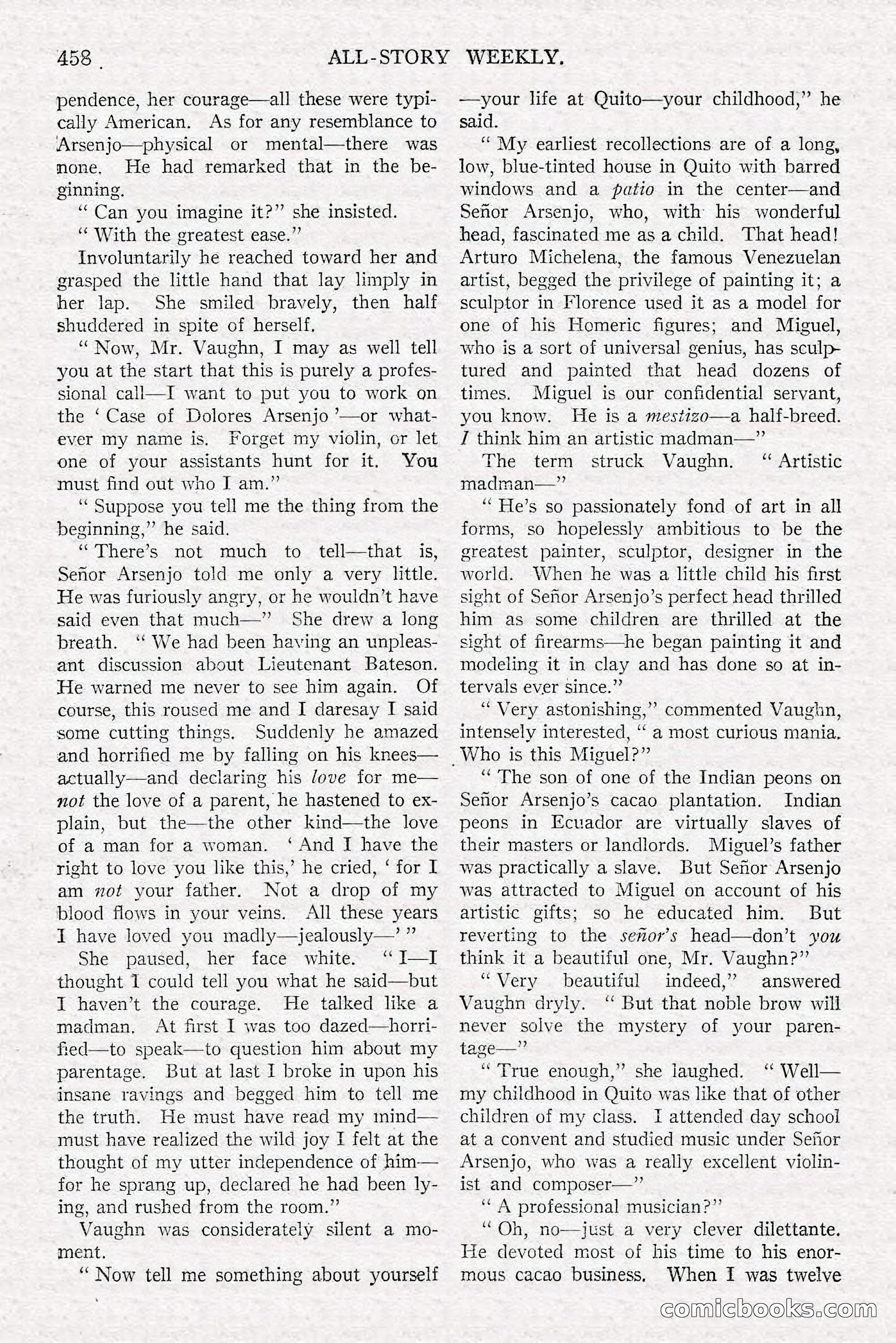 All-Story Weekly, June 21, 1919 — page 116 of 188