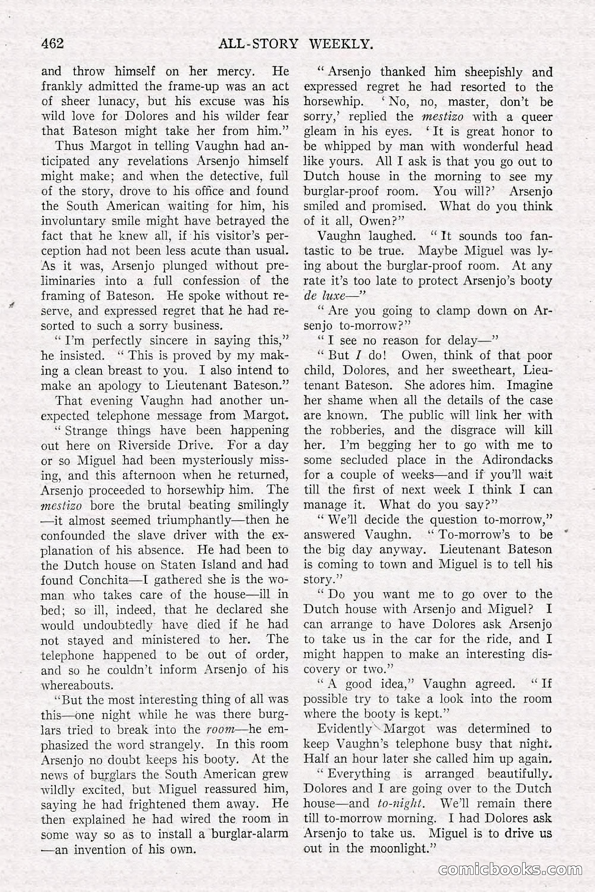 All-Story Weekly, June 21, 1919 — page 120 of 188
