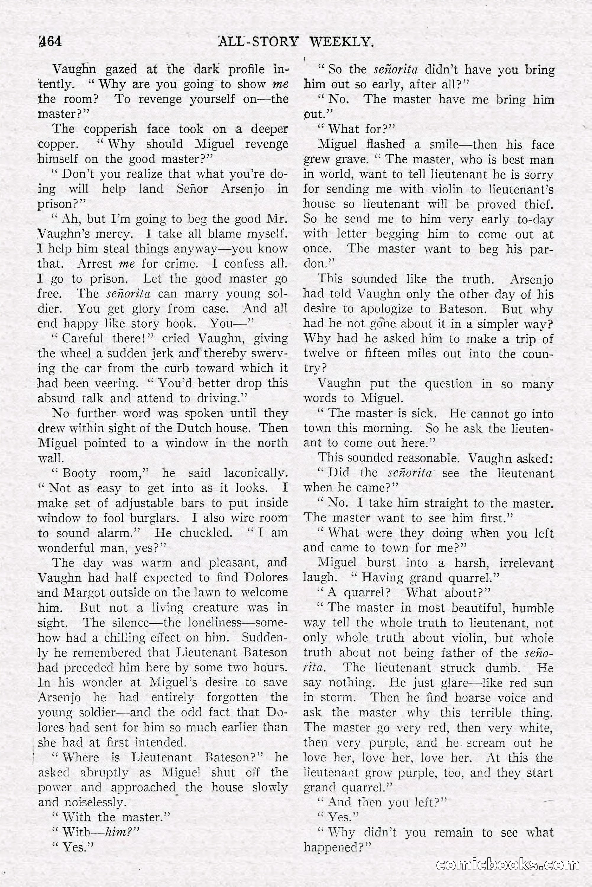 All-Story Weekly, June 21, 1919 — page 122 of 188
