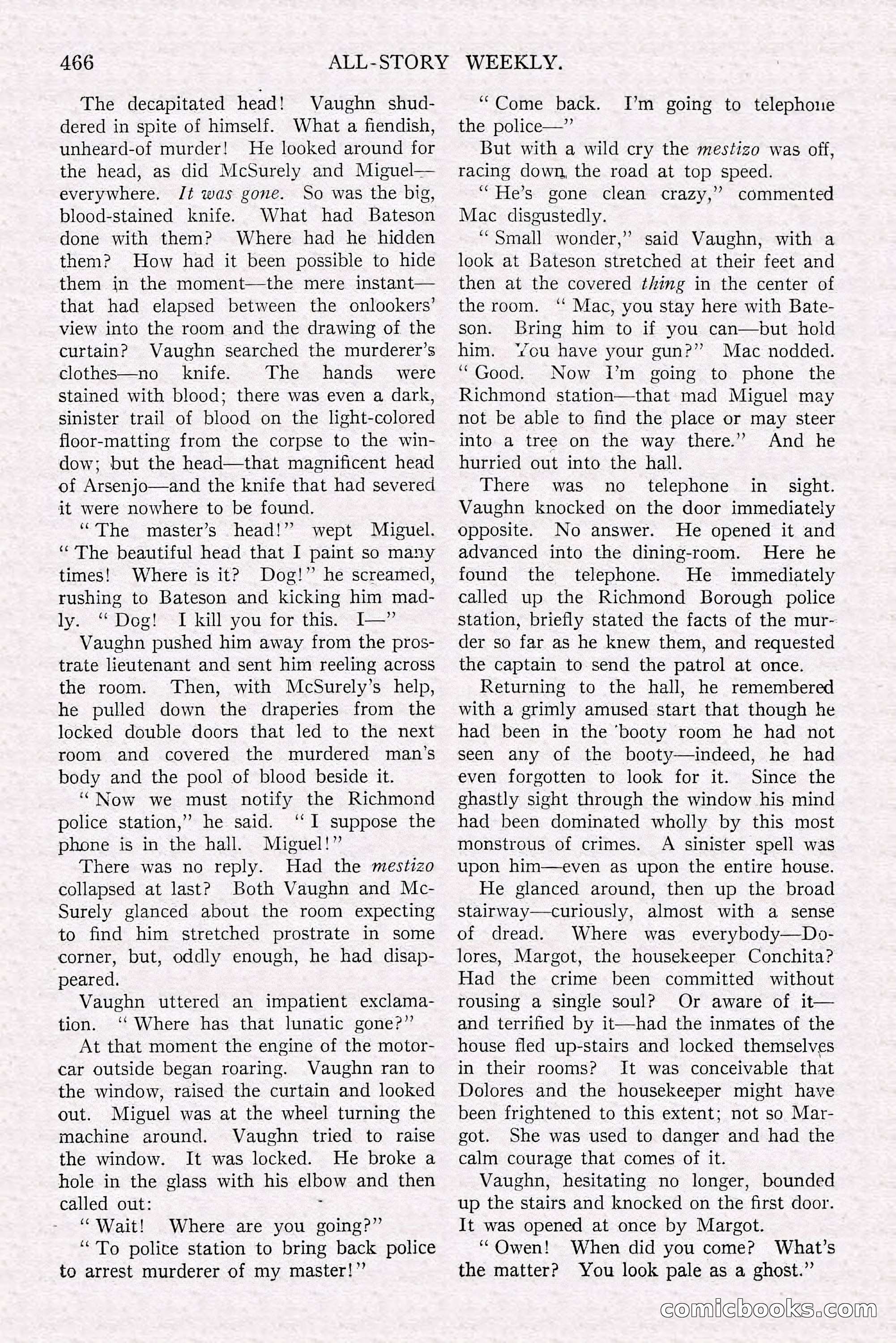 All-Story Weekly, June 21, 1919 — page 124 of 188