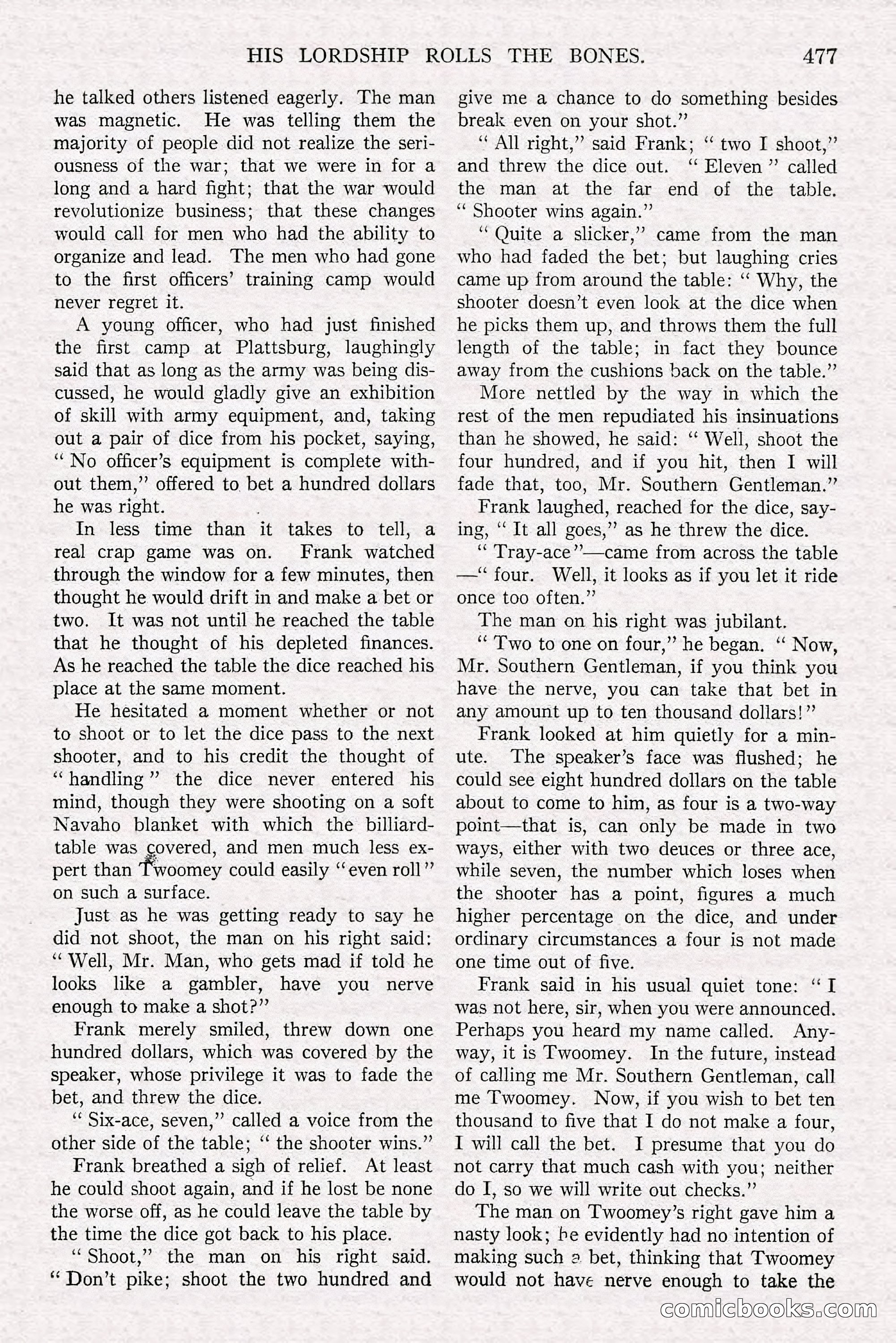 All-Story Weekly, June 21, 1919 — page 135 of 188