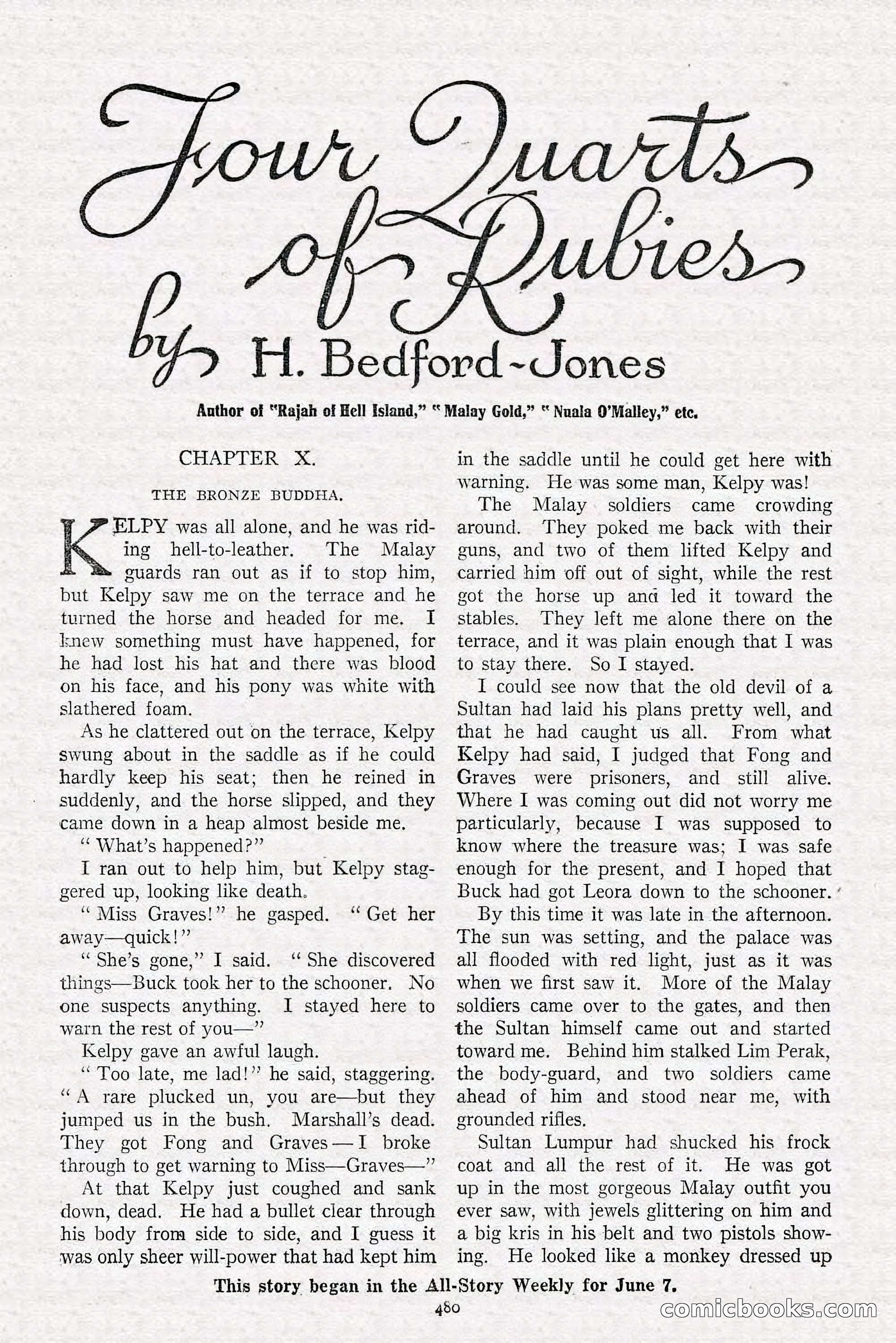 All-Story Weekly, June 21, 1919 — page 138 of 188