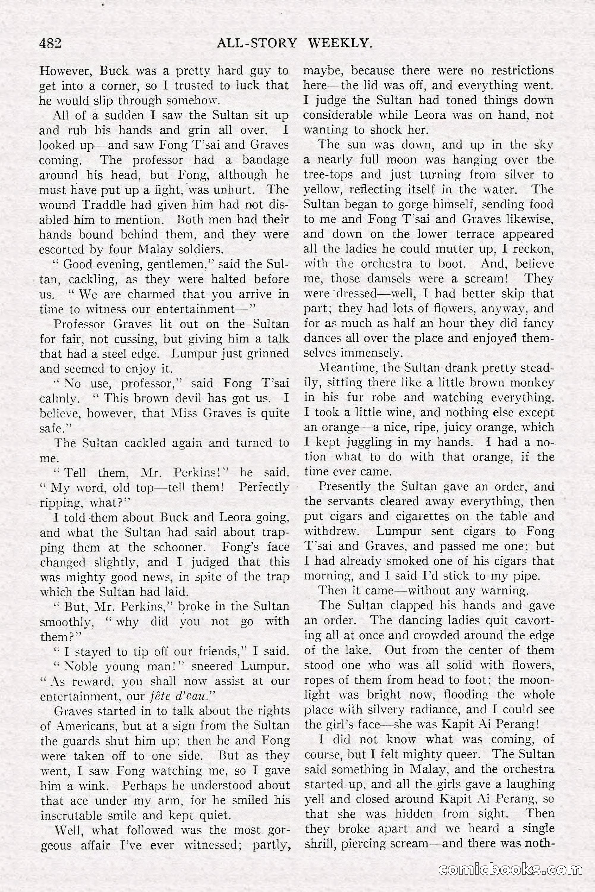All-Story Weekly, June 21, 1919 — page 140 of 188