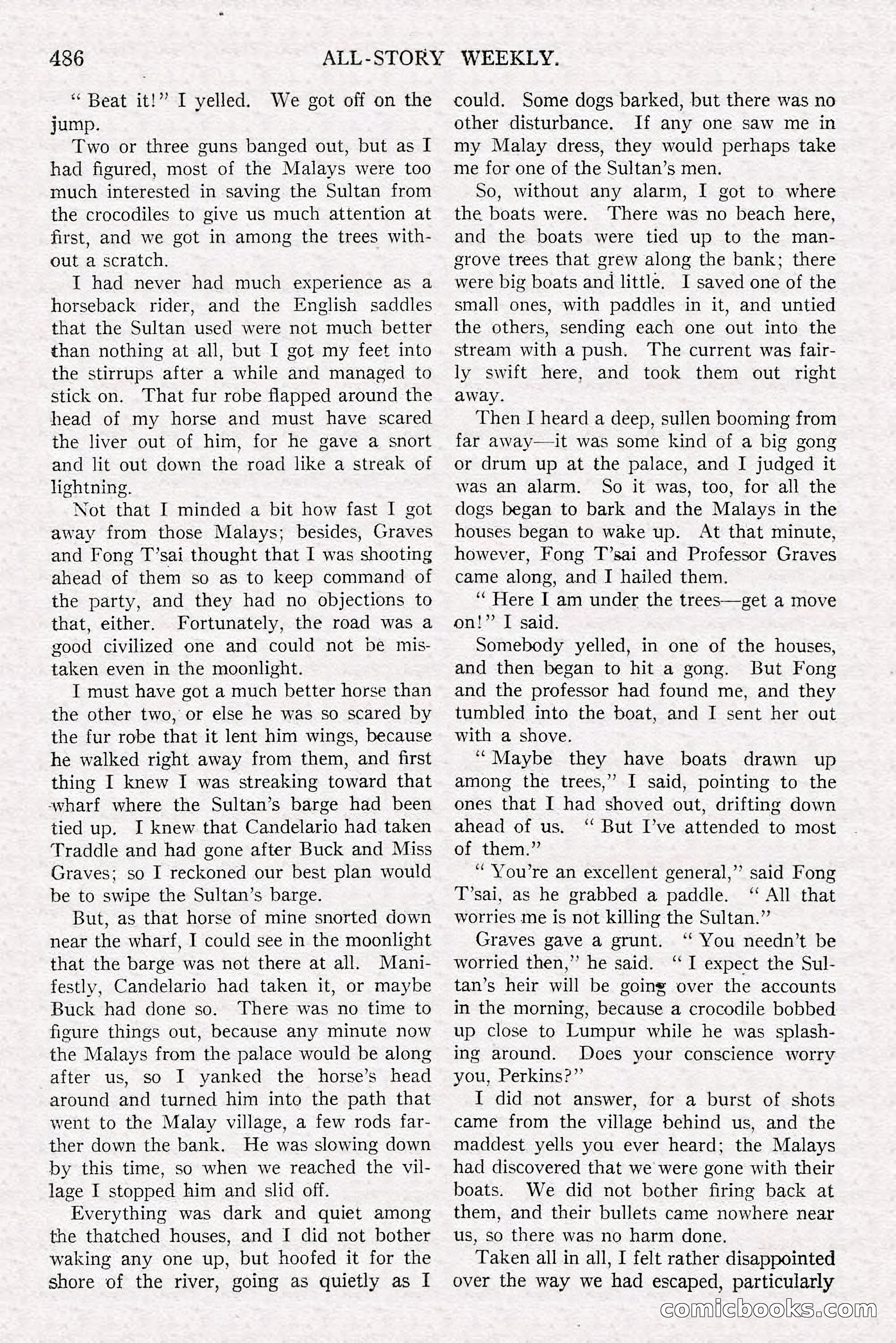 All-Story Weekly, June 21, 1919 — page 144 of 188