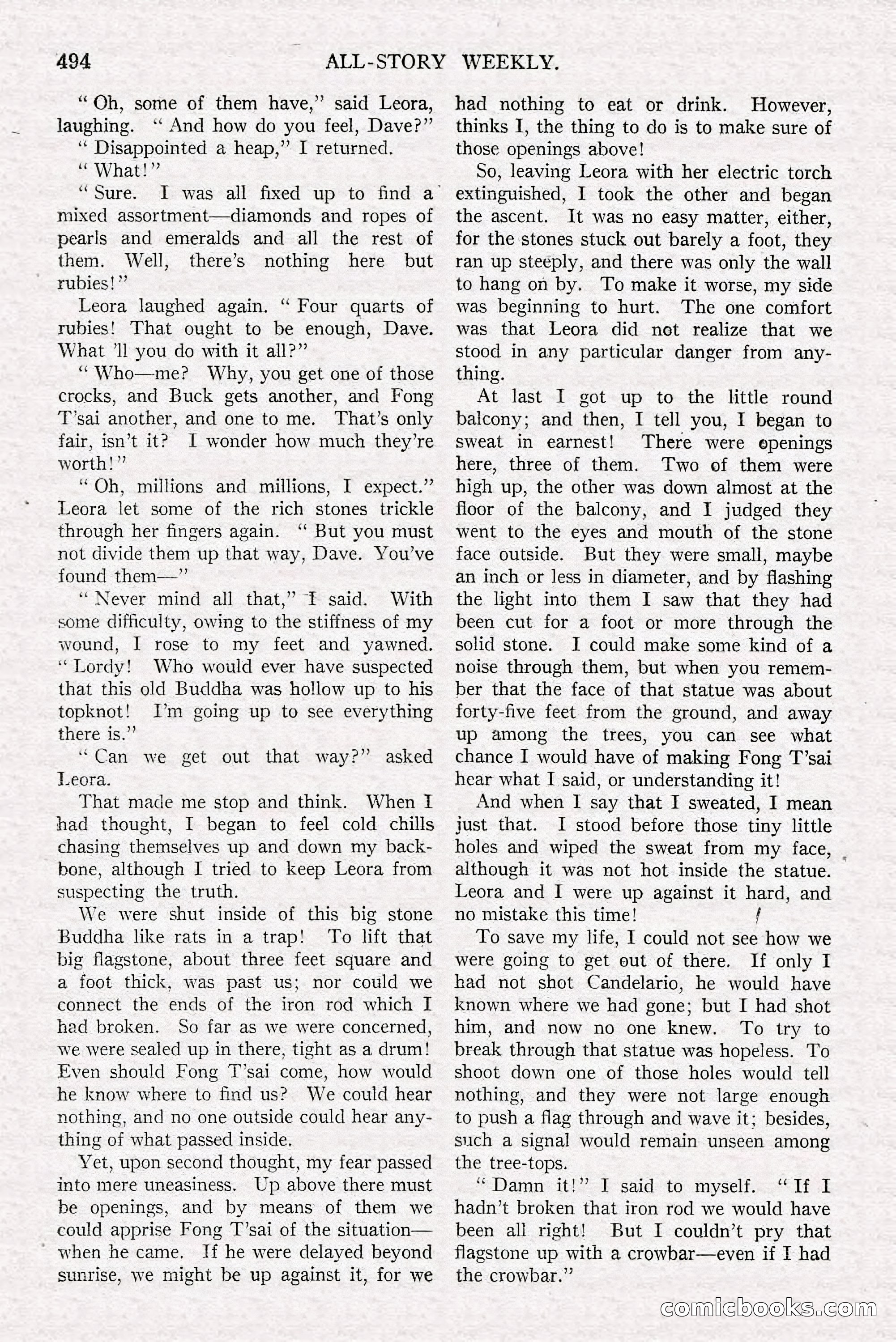 All-Story Weekly, June 21, 1919 — page 152 of 188