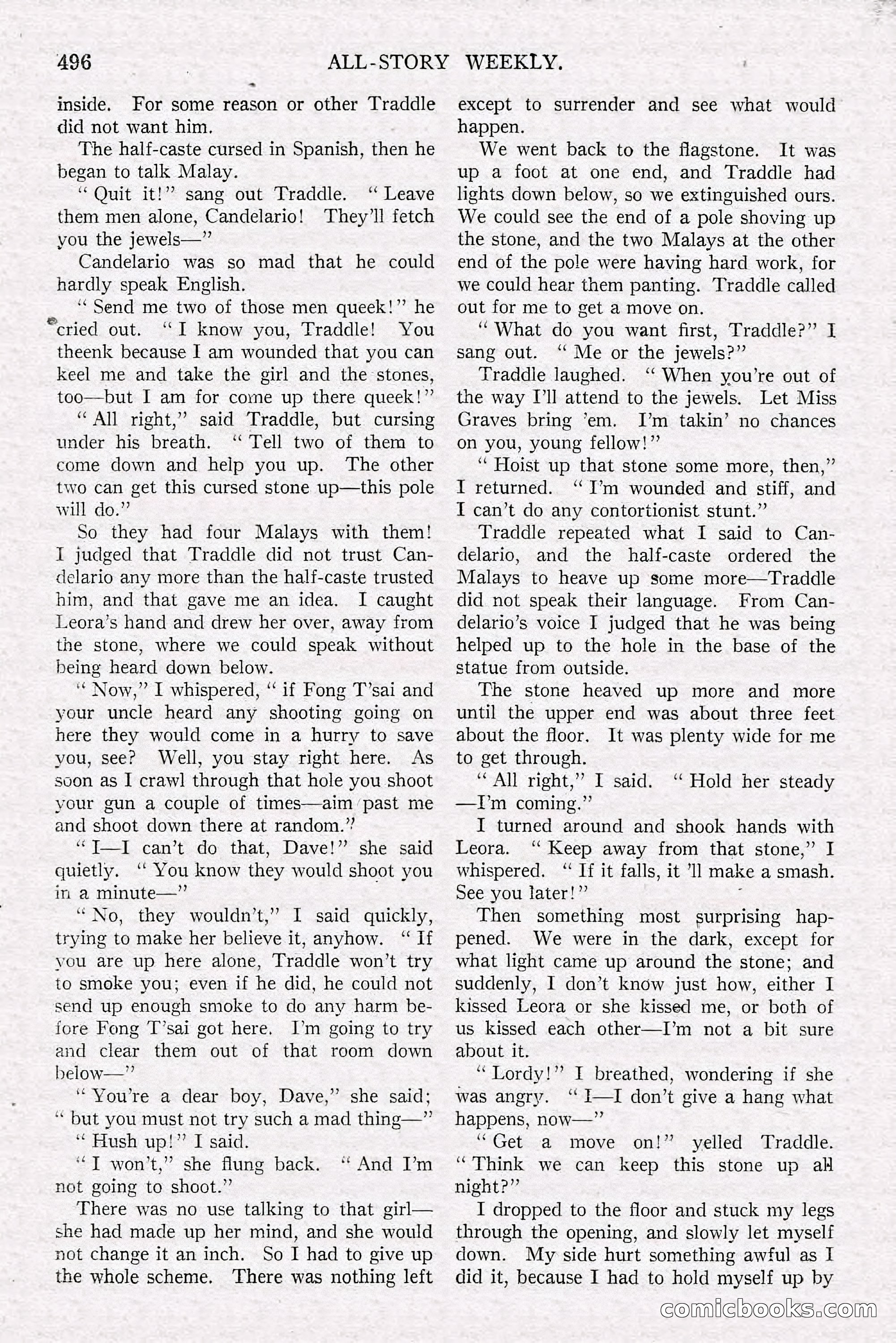 All-Story Weekly, June 21, 1919 — page 154 of 188